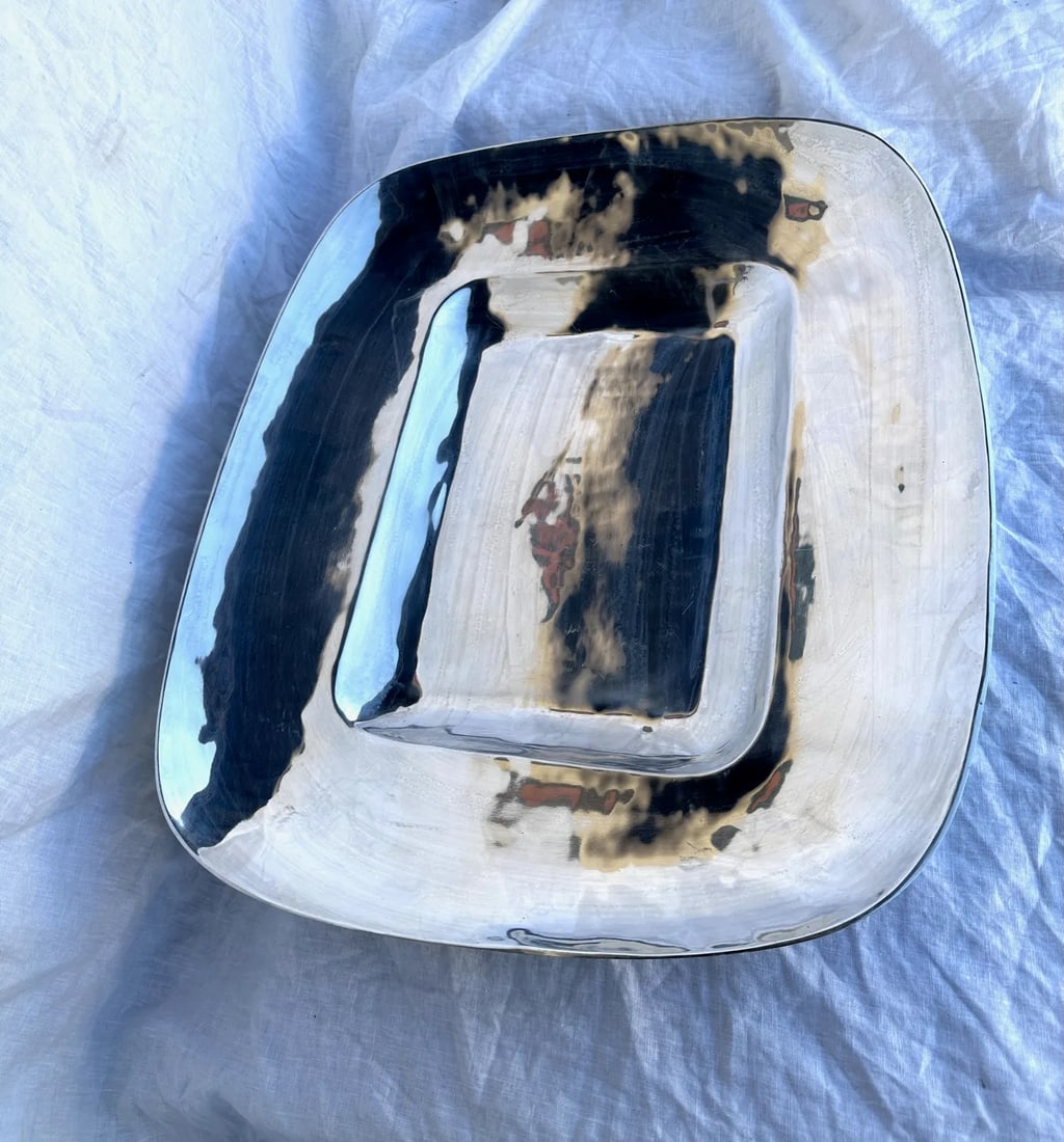 Holland Boone Polished Pewter Tray - 4