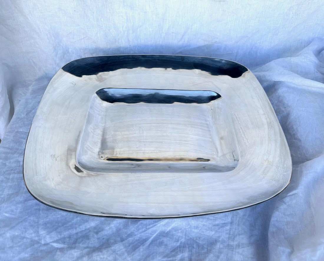 Holland Boone Polished Pewter Tray - 5