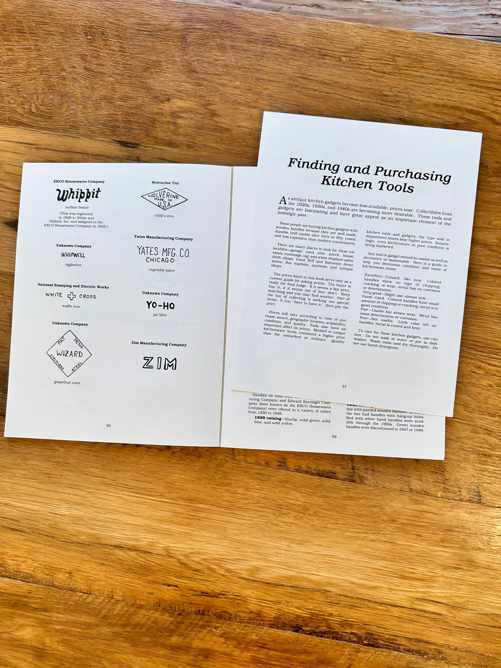 Kitchens and Gadgets 1920-1950 Book Softcover - 10