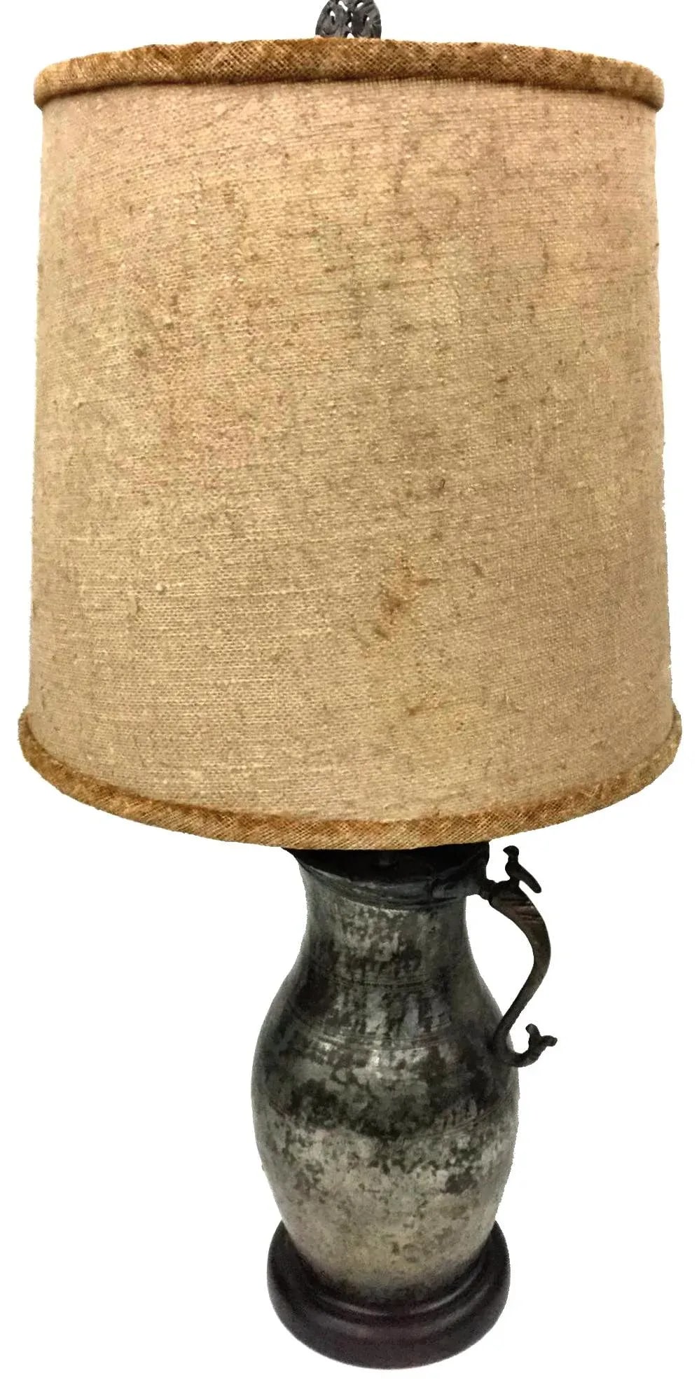 1960s Brutalist Asian Table Lamp - 2