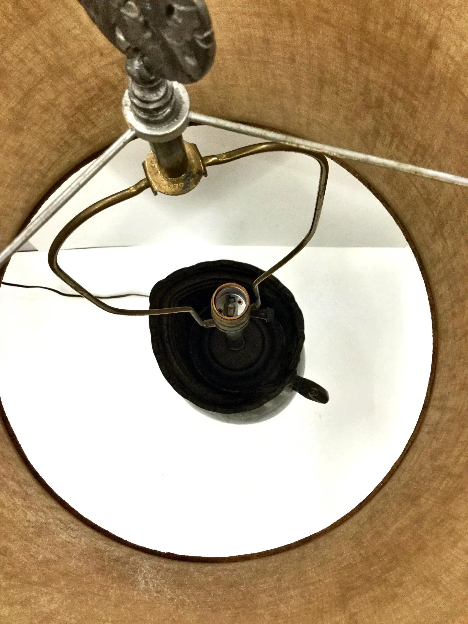 1960s Brutalist Asian Table Lamp - 9