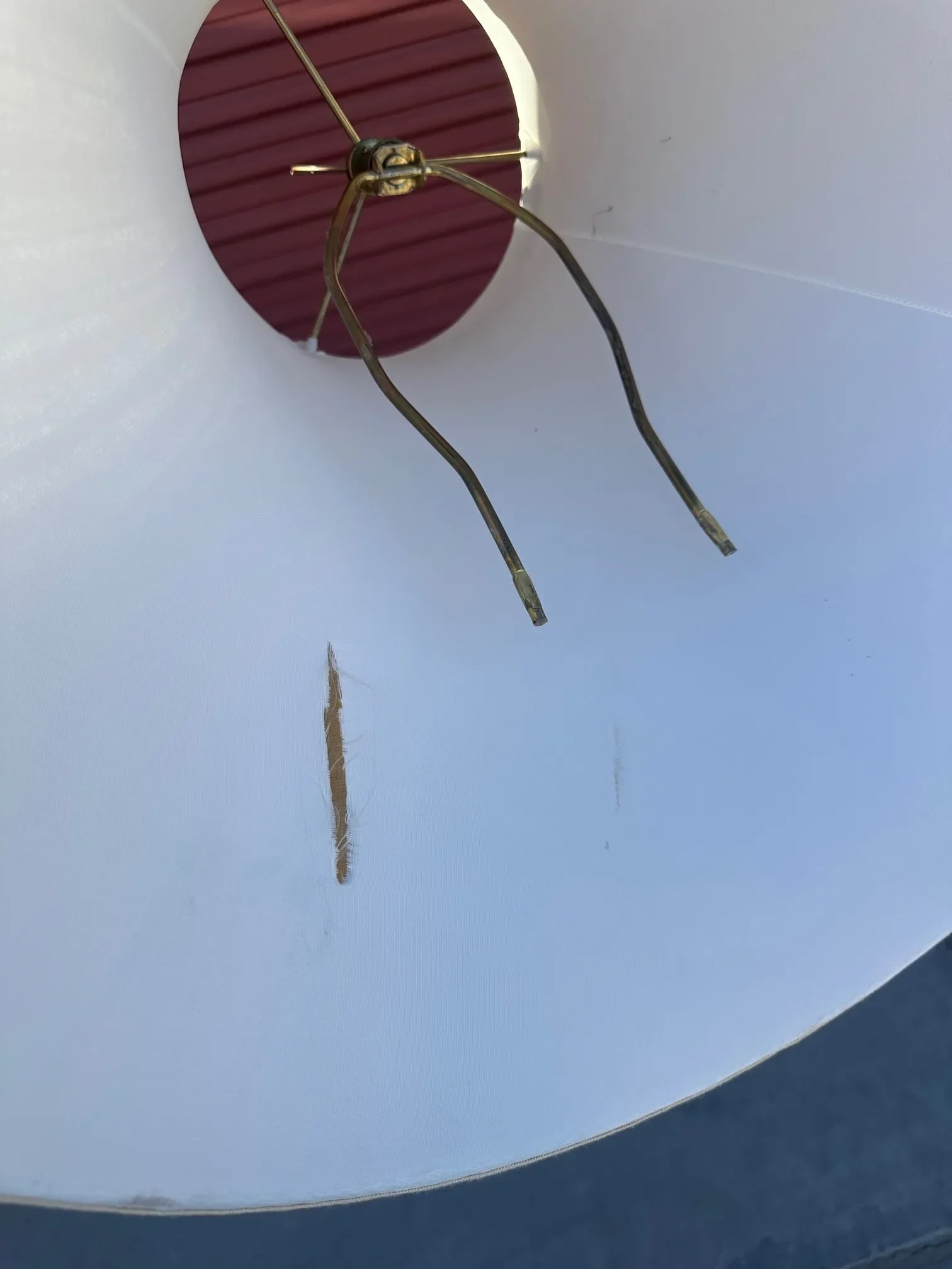 Vintage Asian Chinoiserie Table Lamp - 8