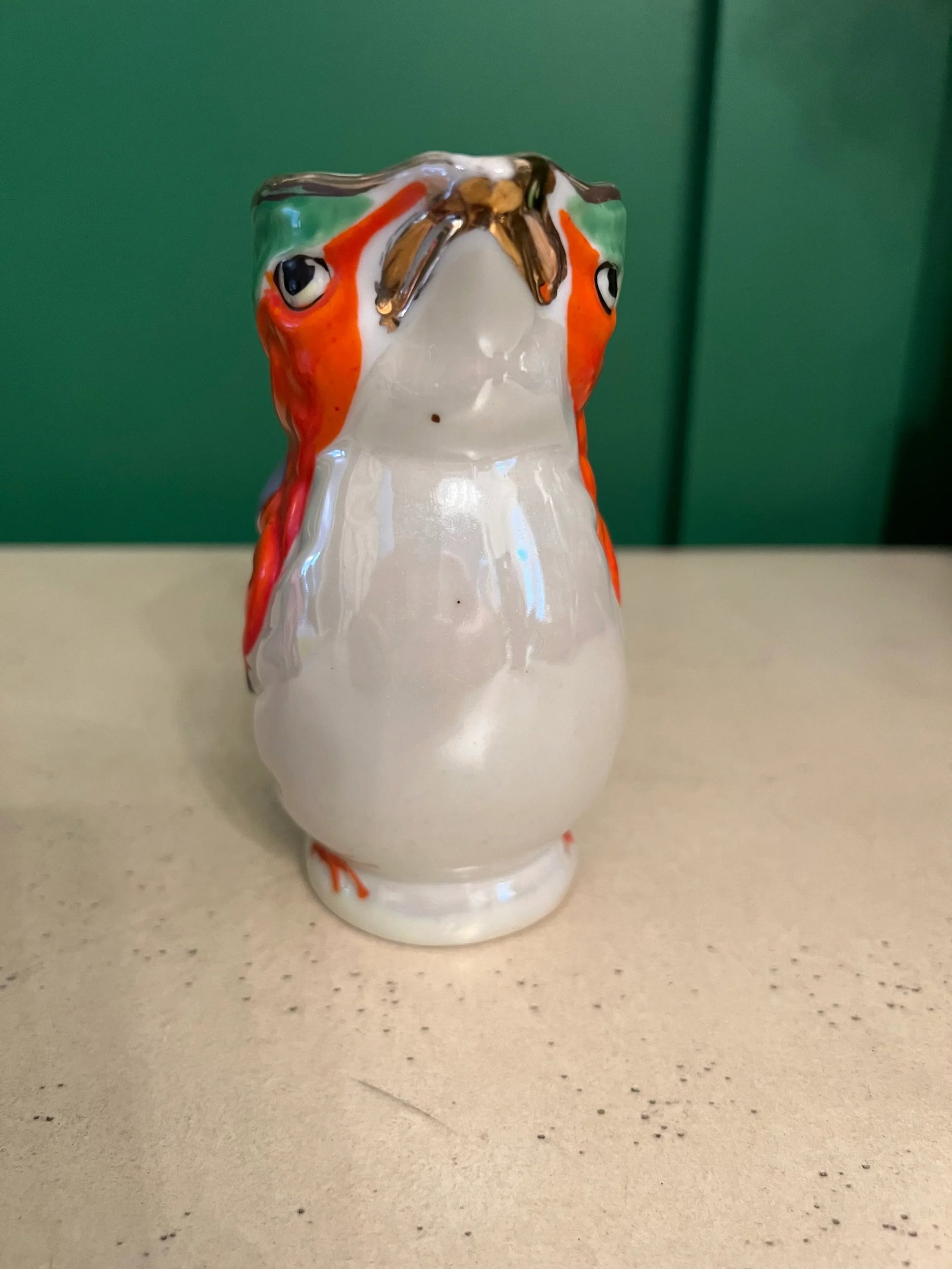 Vintage Japanese Lusterware Bird Creamer Pitcher - 2