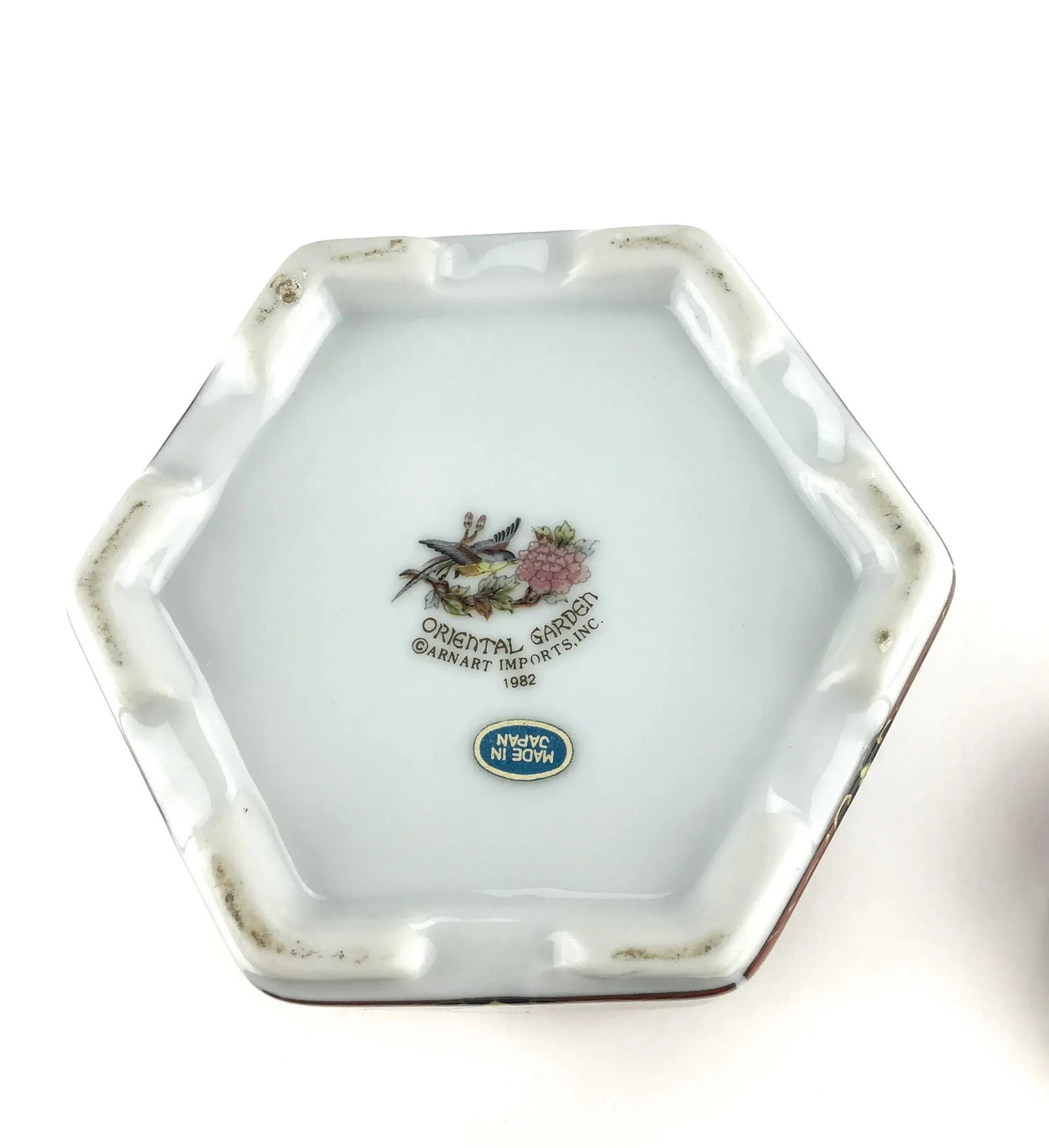 Hand Painted 1982 Ginger Jar Japan Produced - 10