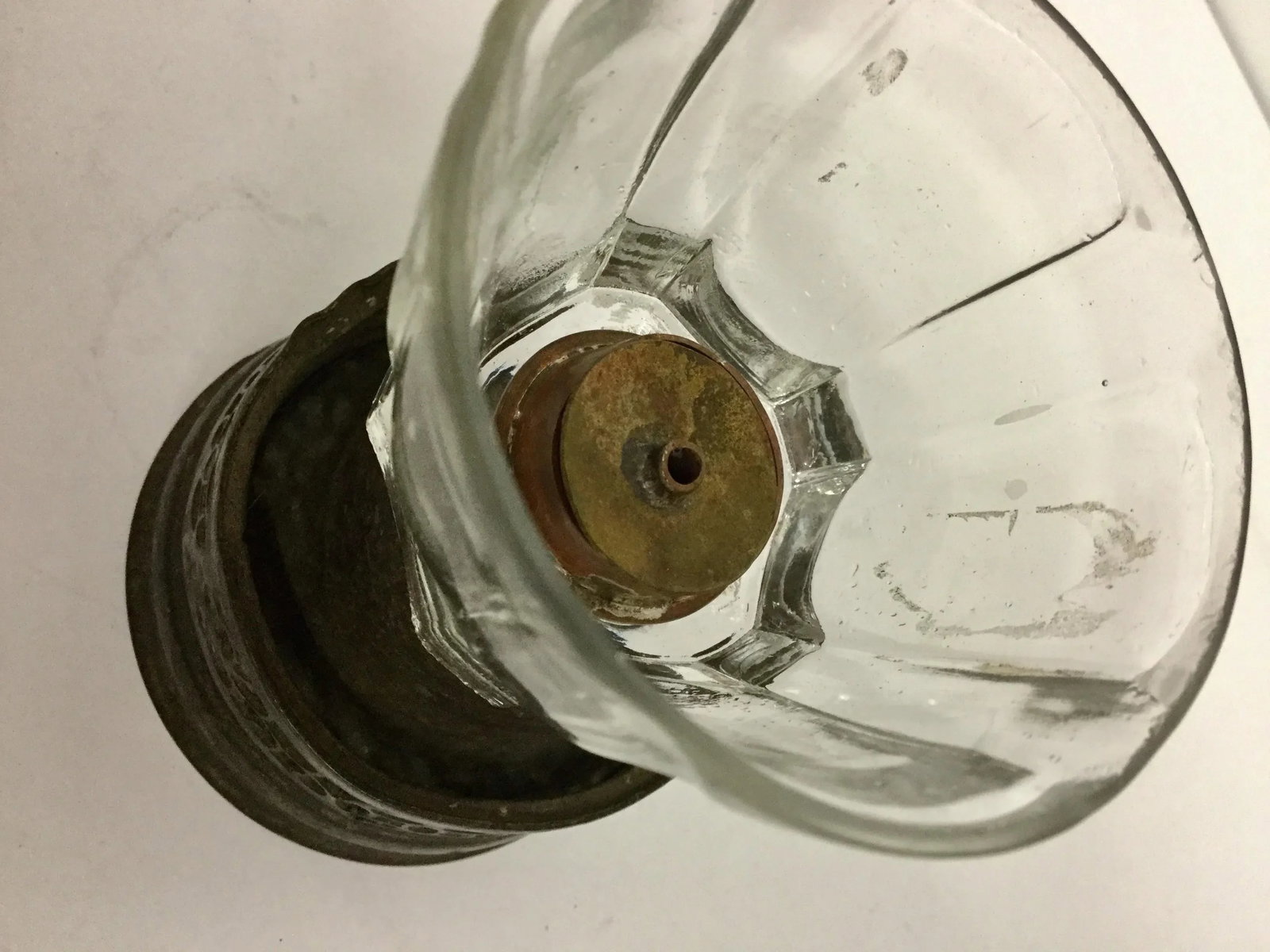 Bronze & Glass Oil Lantern - 10