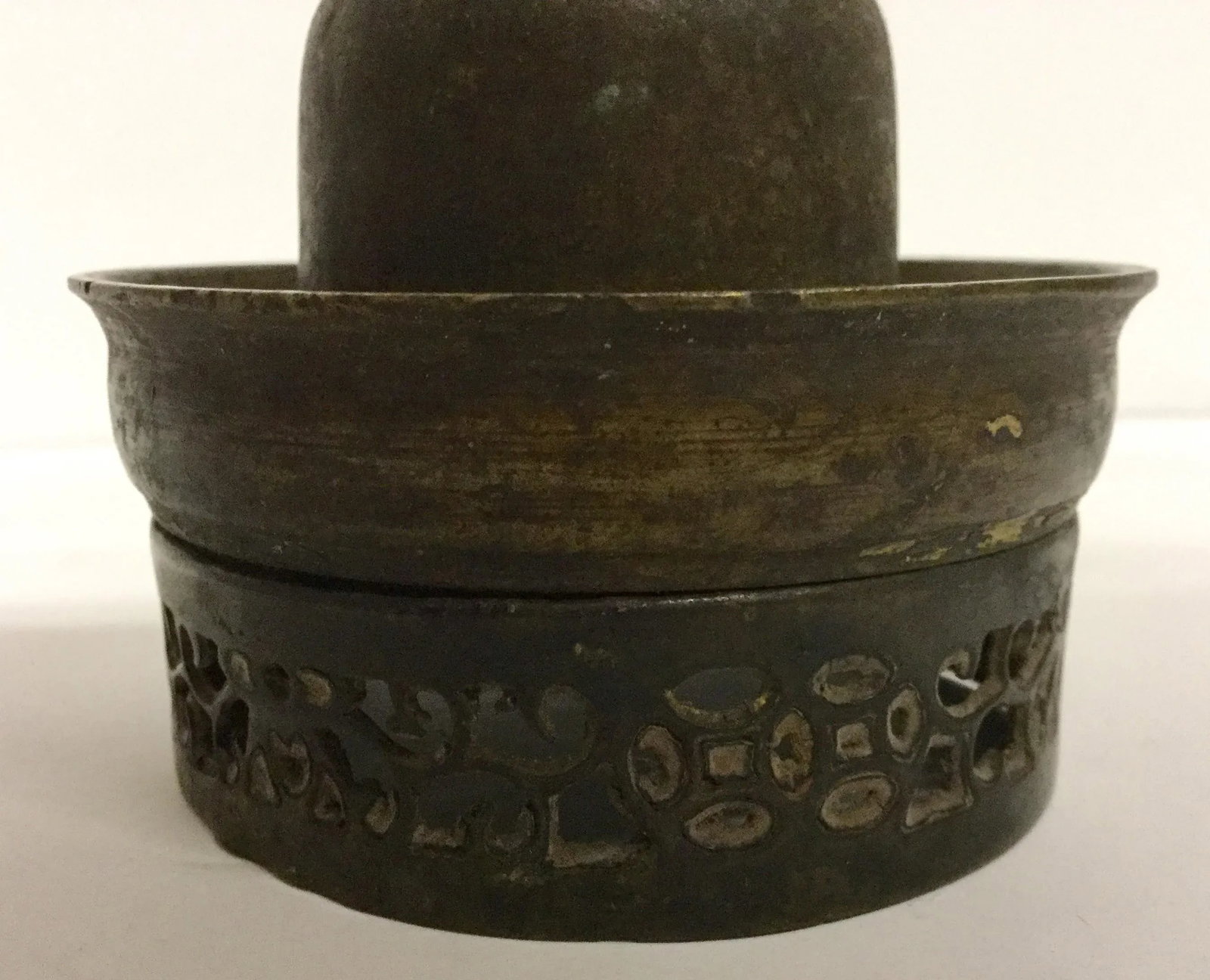 Bronze & Glass Oil Lantern - 2