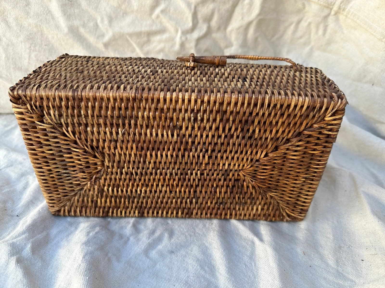 Woven Rattan Tissue Box - 5