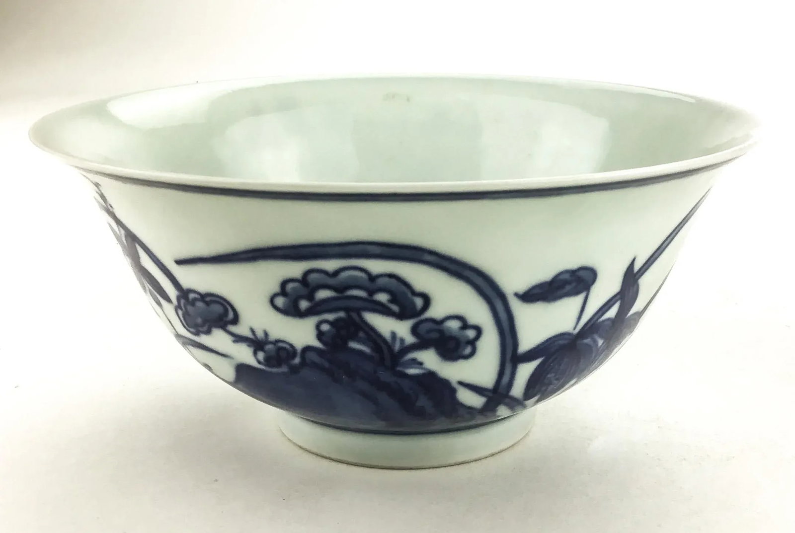 Antique Chinese Blue and White Rice Bowl - 3
