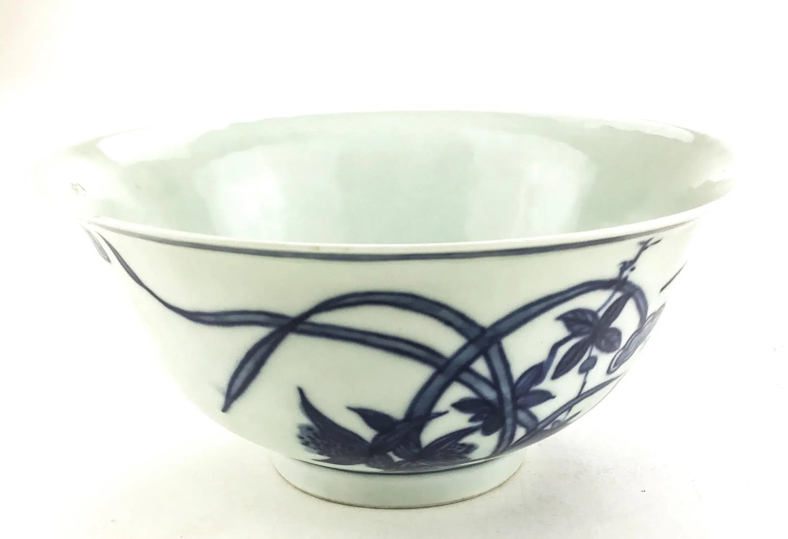 Antique Chinese Blue and White Rice Bowl - 7