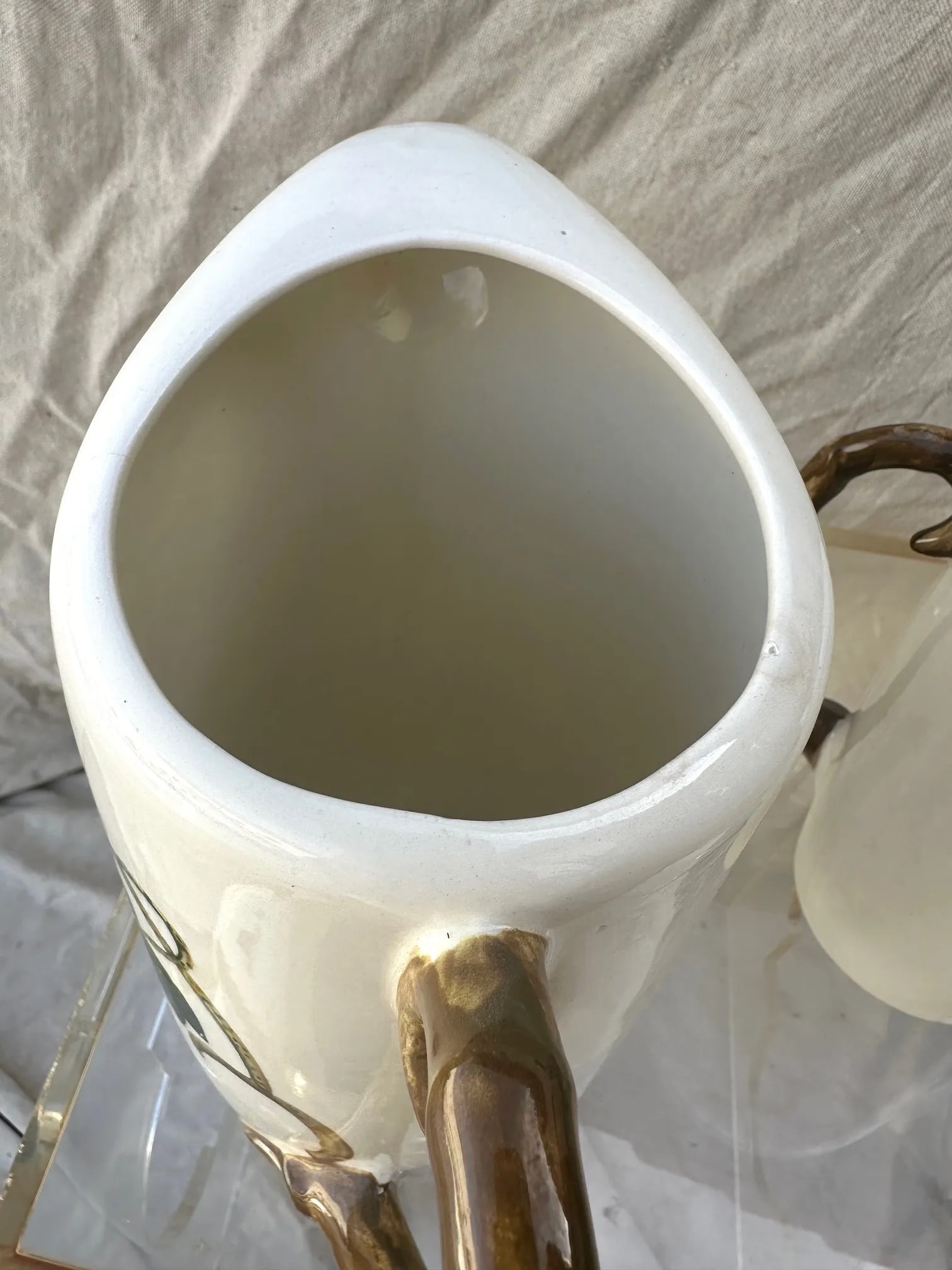 Vintage Ivy Print Serving Set of 3 - 11