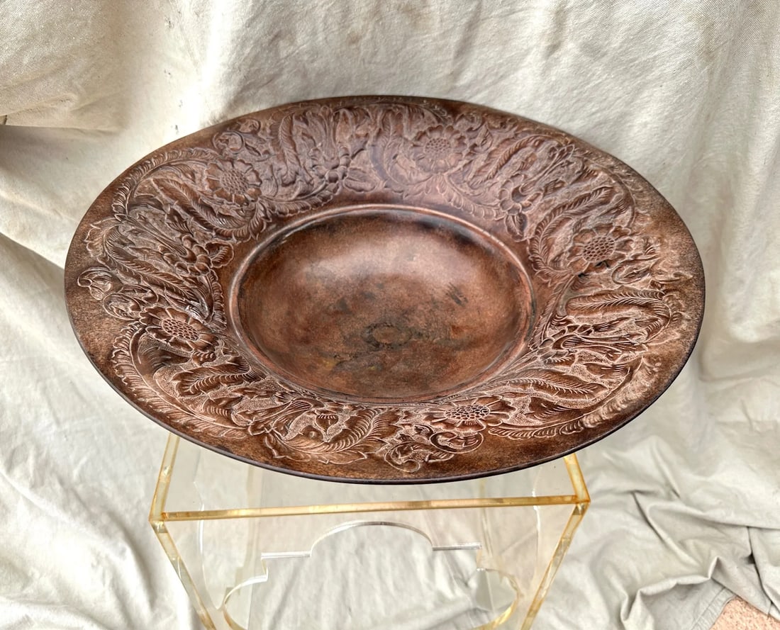 Revere Rustic Bronze Patina Decorative Bowl - 2