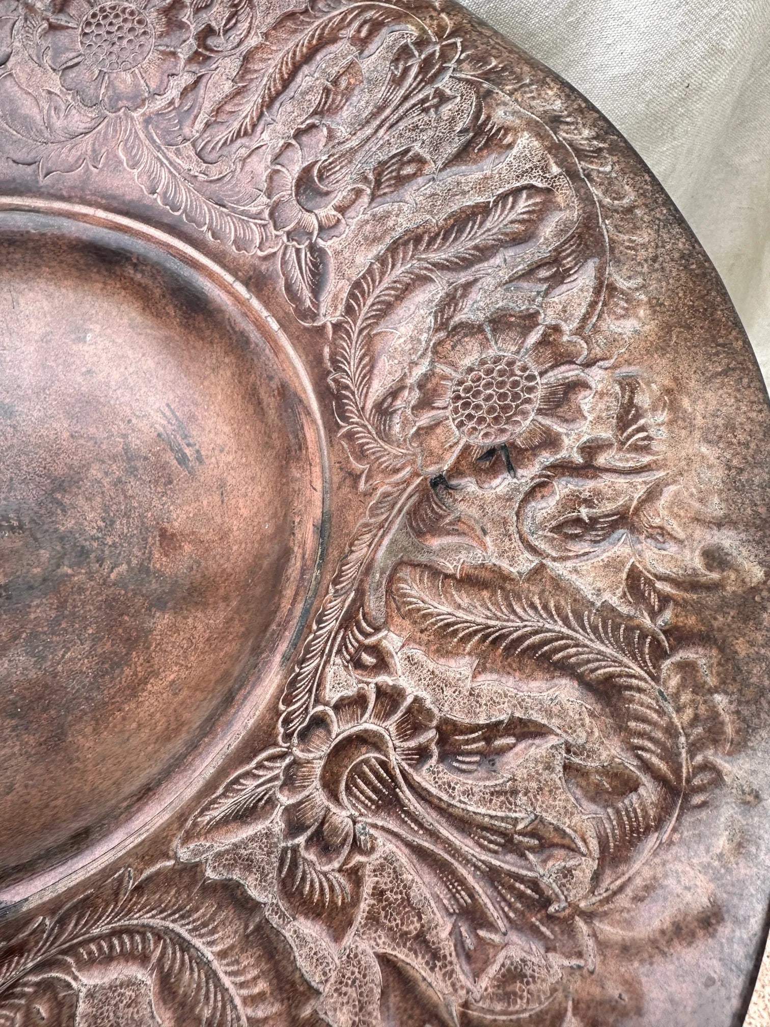 Revere Rustic Bronze Patina Decorative Bowl - 3