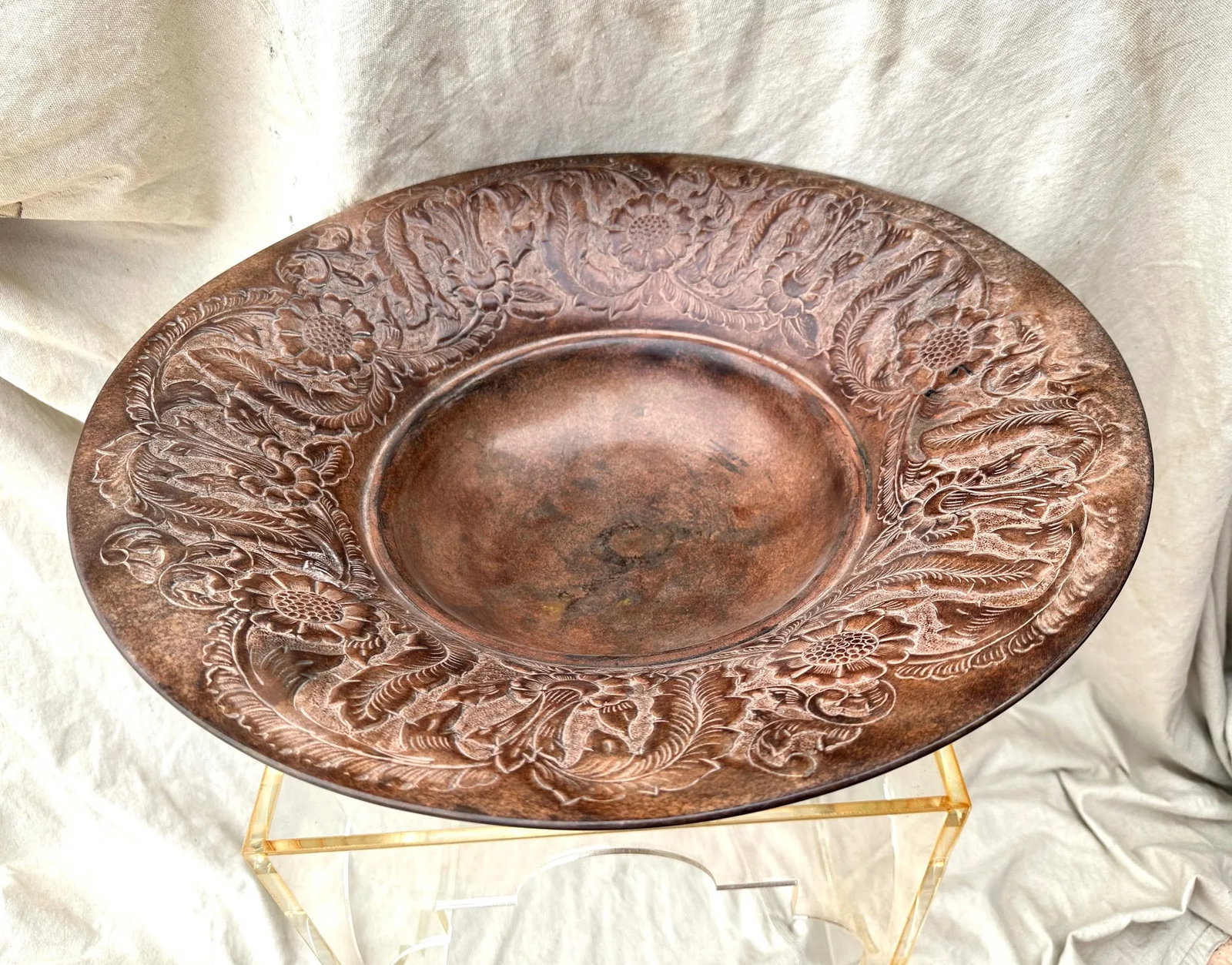 Revere Rustic Bronze Patina Decorative Bowl - 4