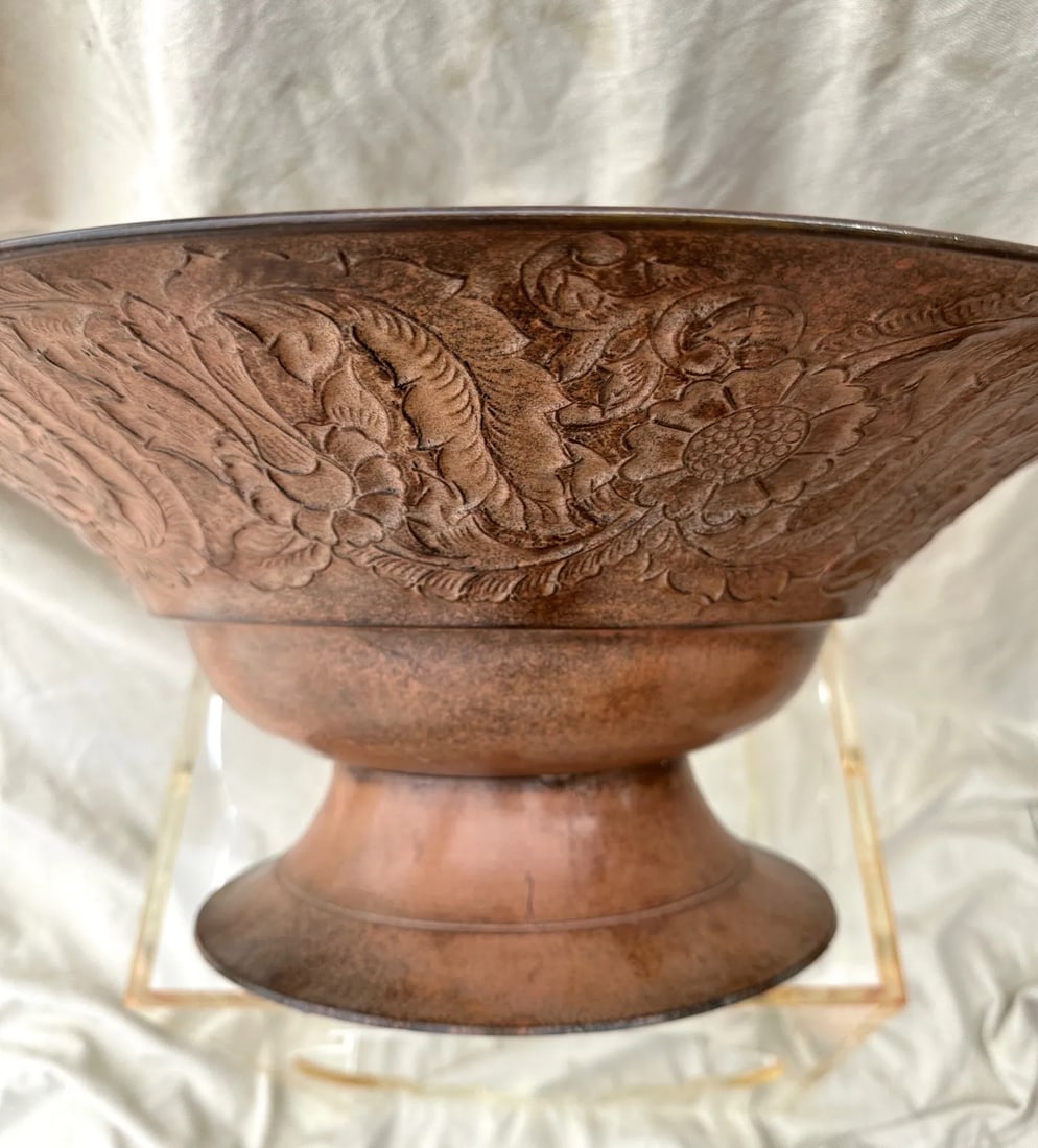 Revere Rustic Bronze Patina Decorative Bowl - 5