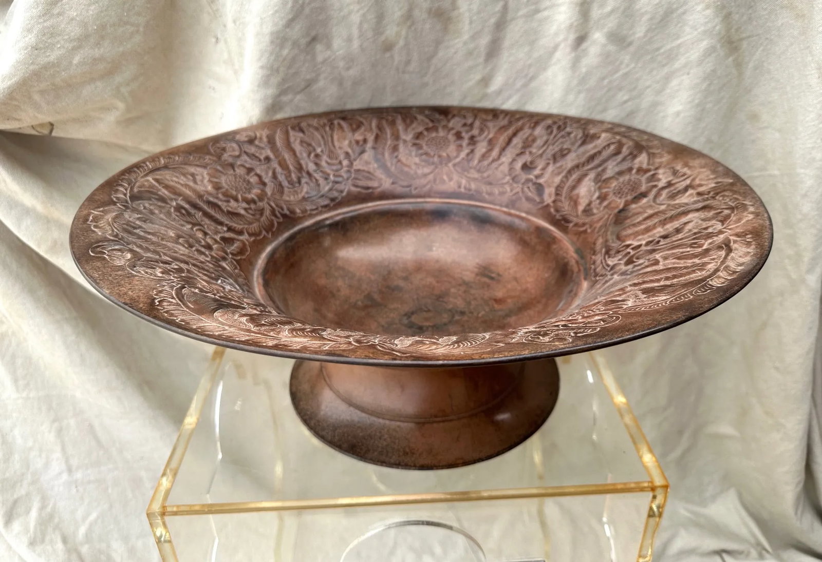 Revere Rustic Bronze Patina Decorative Bowl - 6