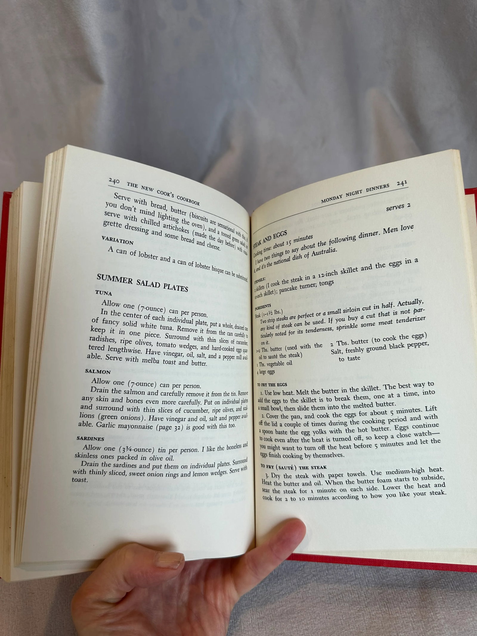 Vintage 1969 the New Cook's Cookbook by Carol Guilford. - 10