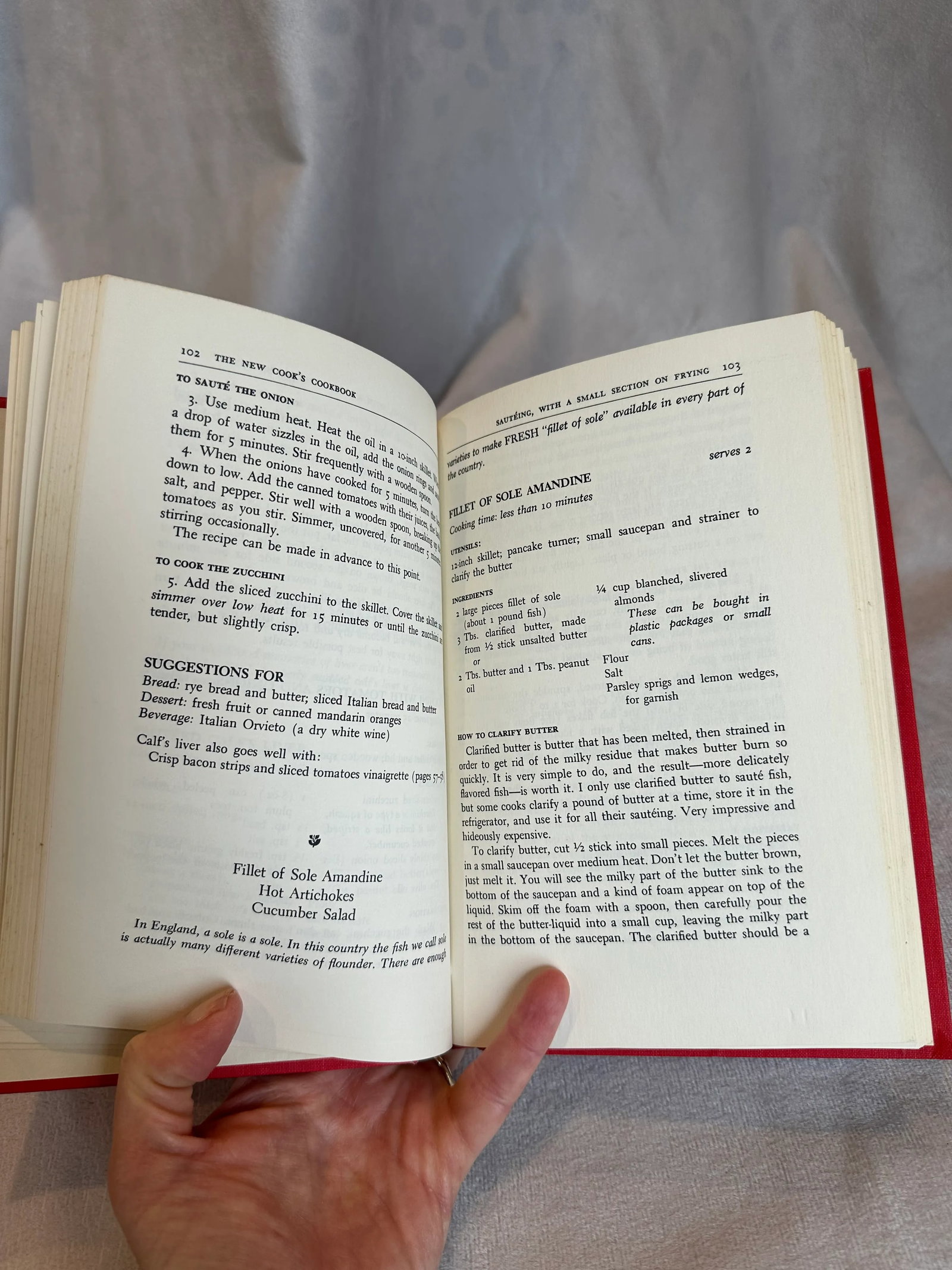 Vintage 1969 the New Cook's Cookbook by Carol Guilford. - 12