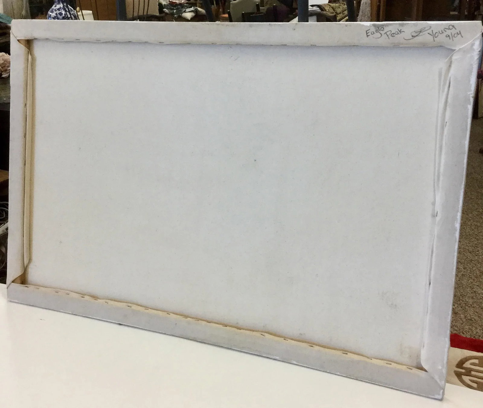 Large "Eagle Peak" Oil Painting on Canvas - 11