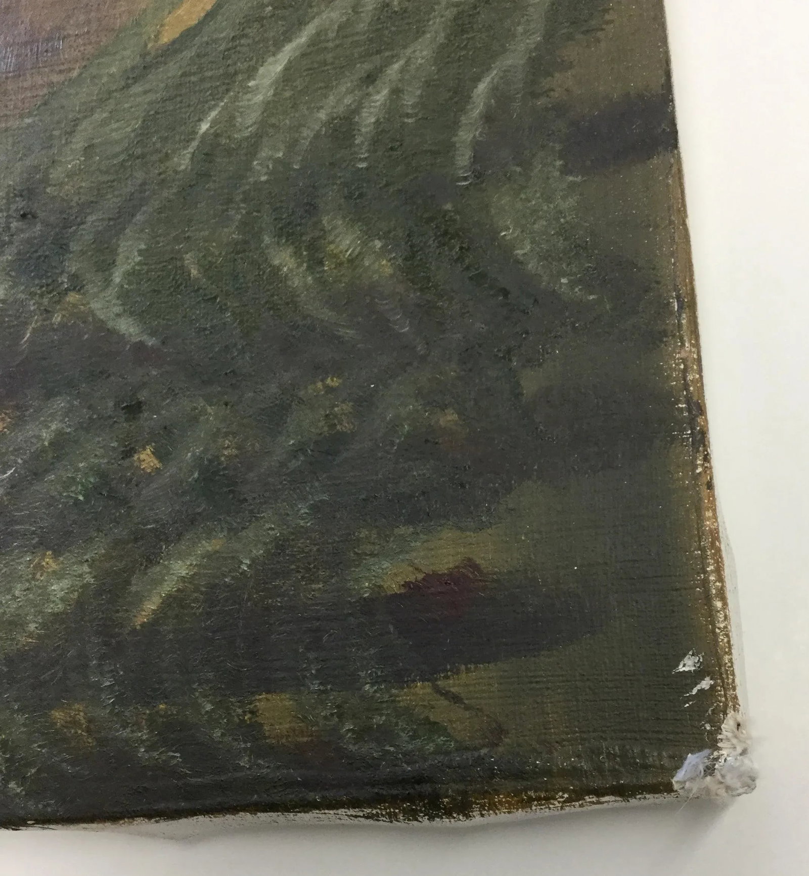 Large "Eagle Peak" Oil Painting on Canvas - 9