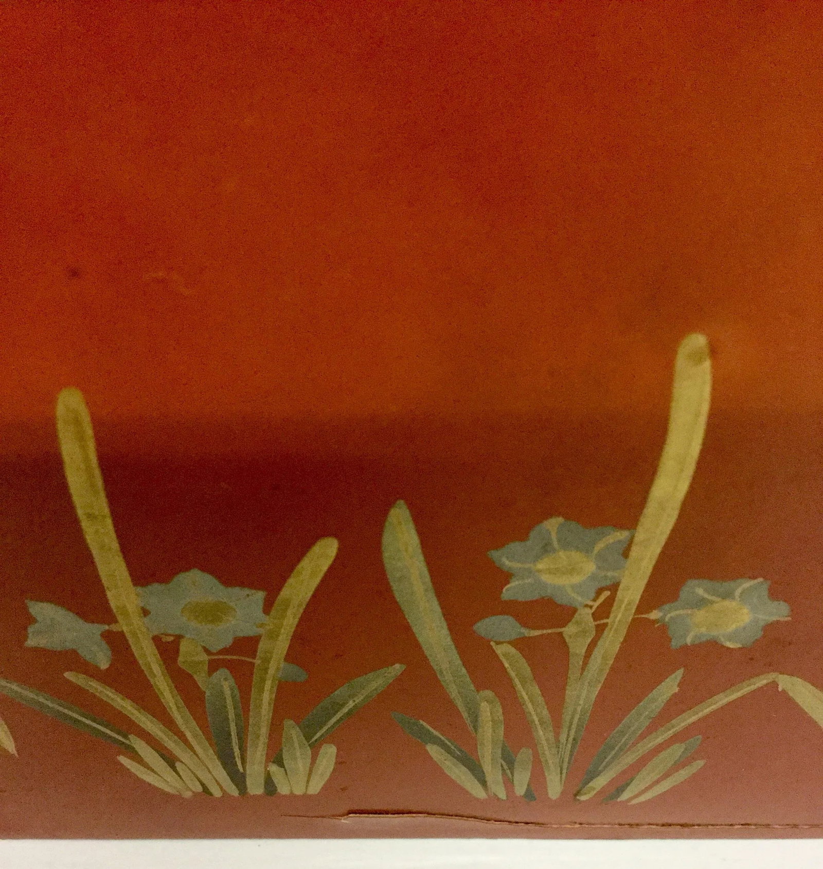 1930s Vintage Japanese Lacquerware Hand-Painted Jewelry Box - 6