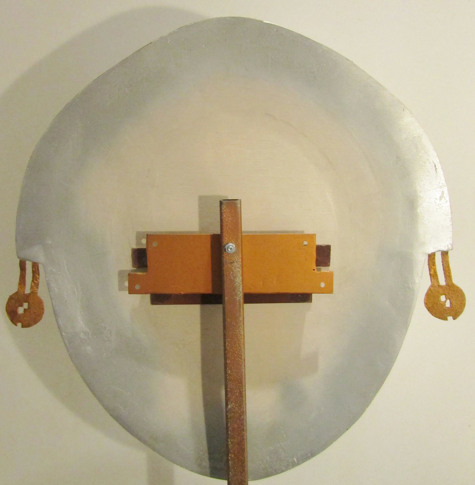 Modern Tessellated Stone and Brass Inlaid Face Sculpture Joseph De Castro - 7