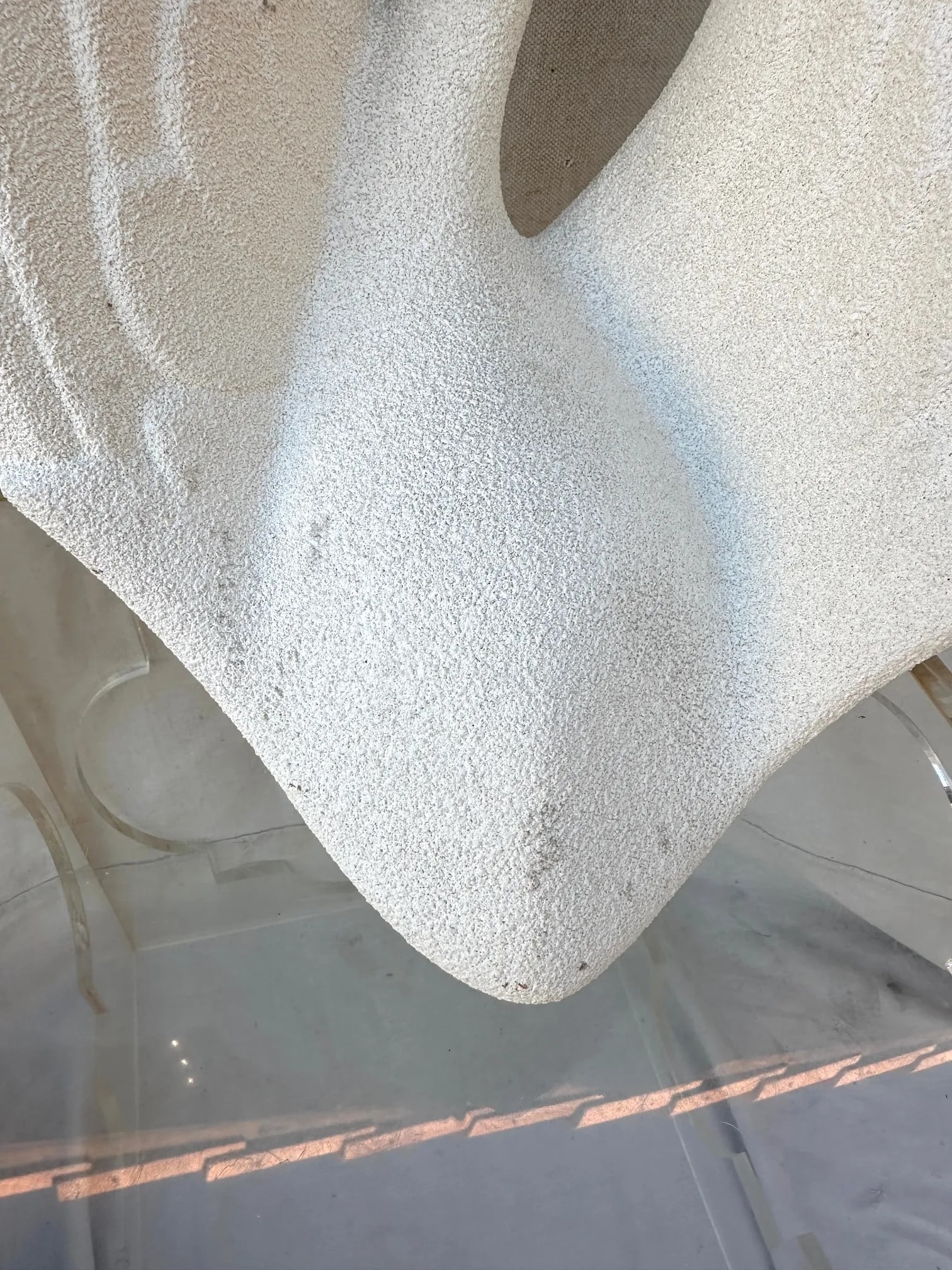 Vintage Textured Plaster Swan by Haeger - 4