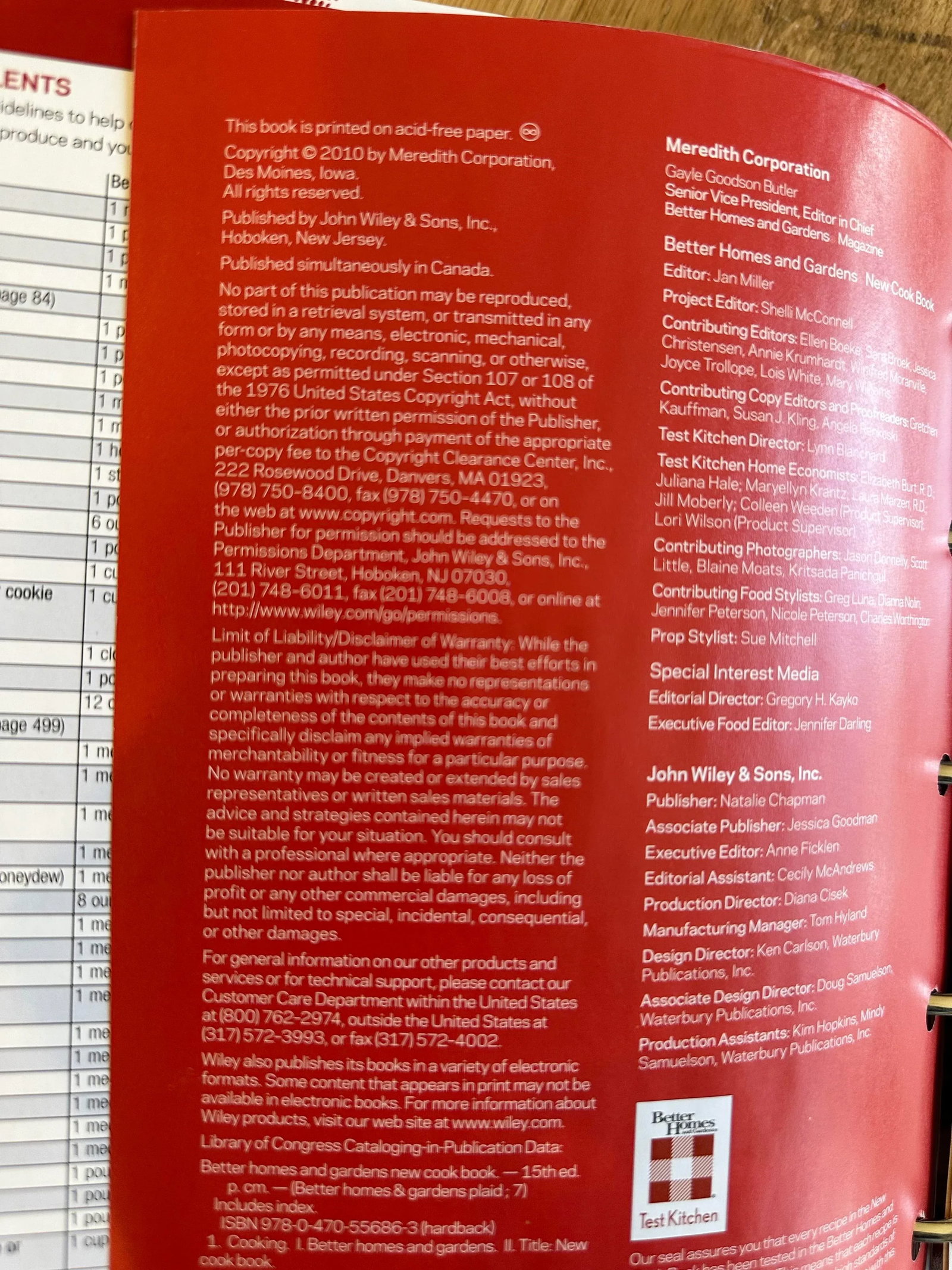 2010 Better Homes and Gardens CookBook - 6