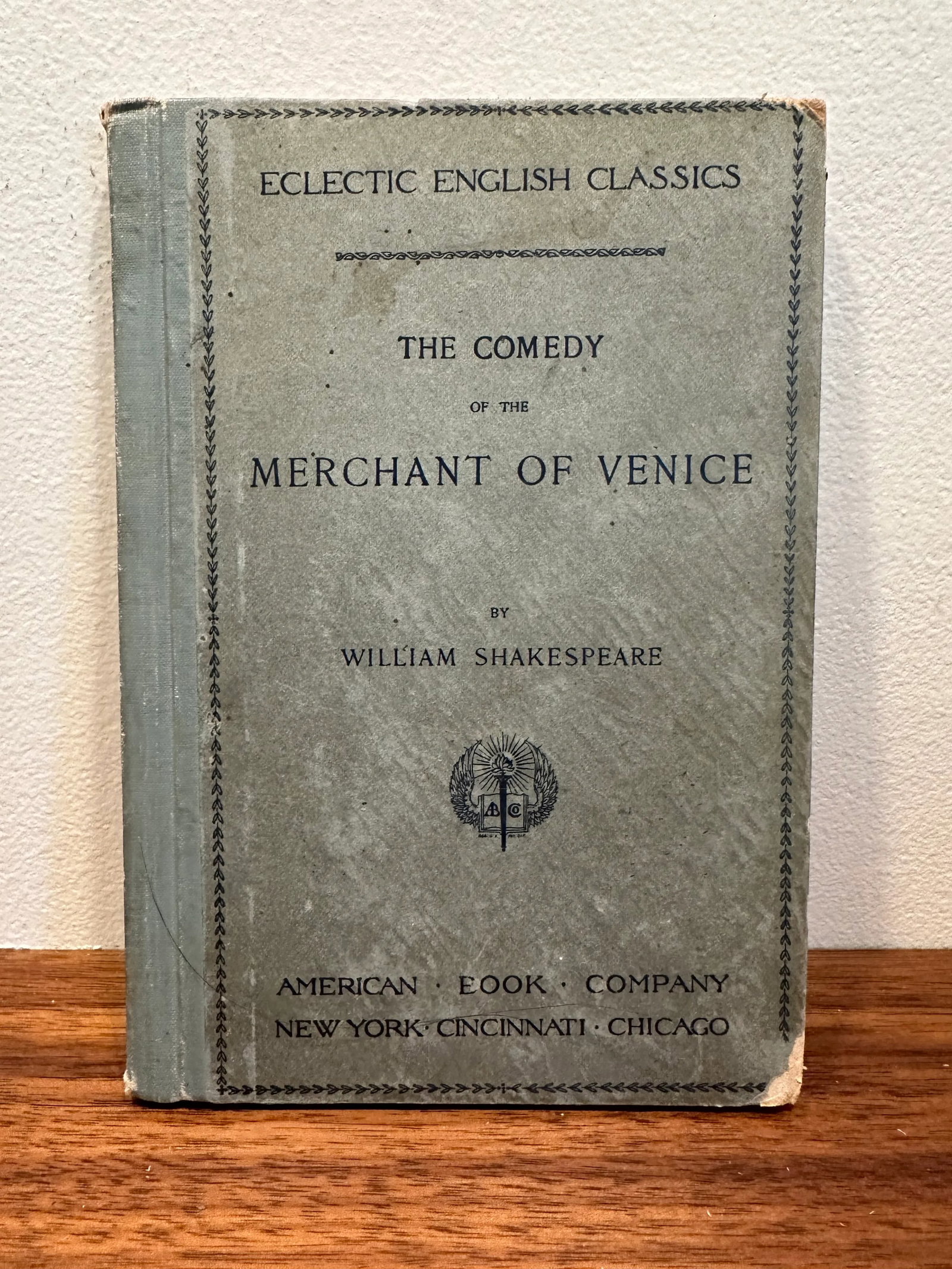Antique 1893 Hardcover Book the Comedy of the Merchant of Venice by William Shakespeare Eclectic Eng - 11