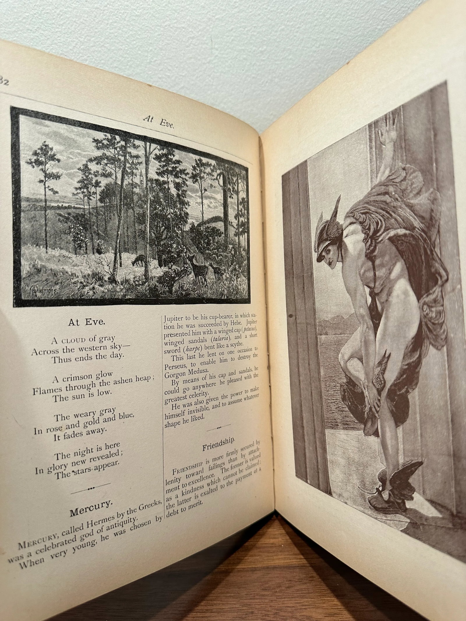Antique Hardcover Book 1888 Worthington's Annual Children's Gift Book Stories Poems Illustration - 4