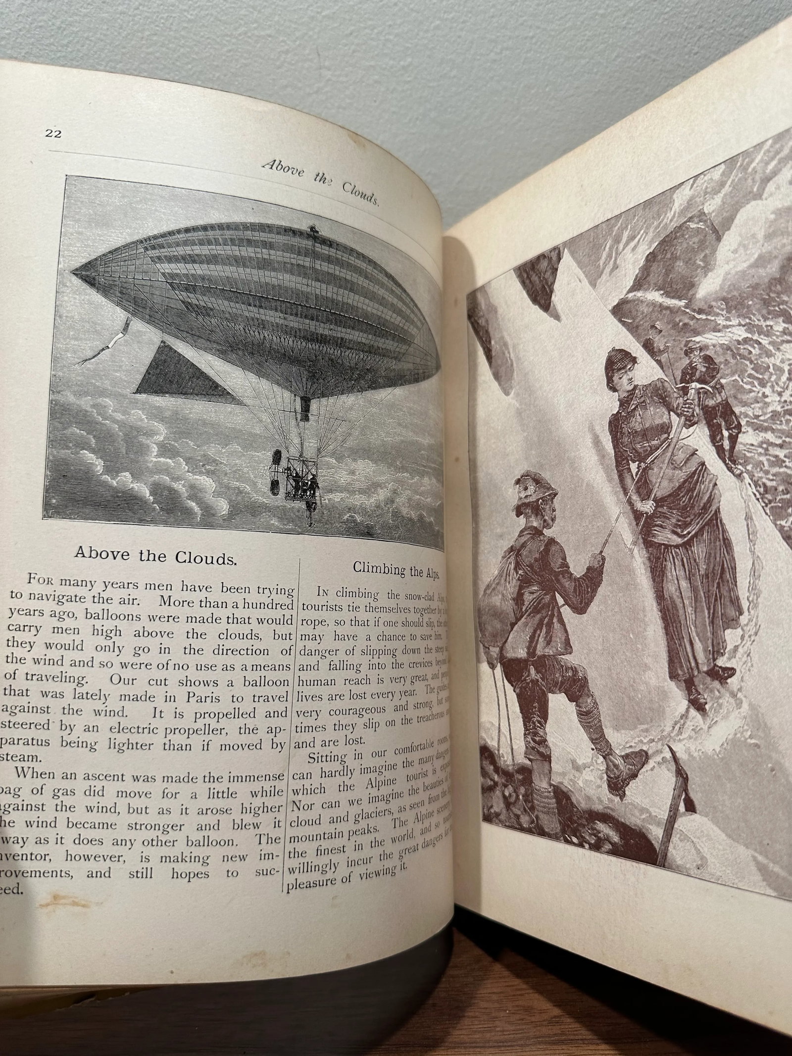 Antique Hardcover Book 1888 Worthington's Annual Children's Gift Book Stories Poems Illustration - 8