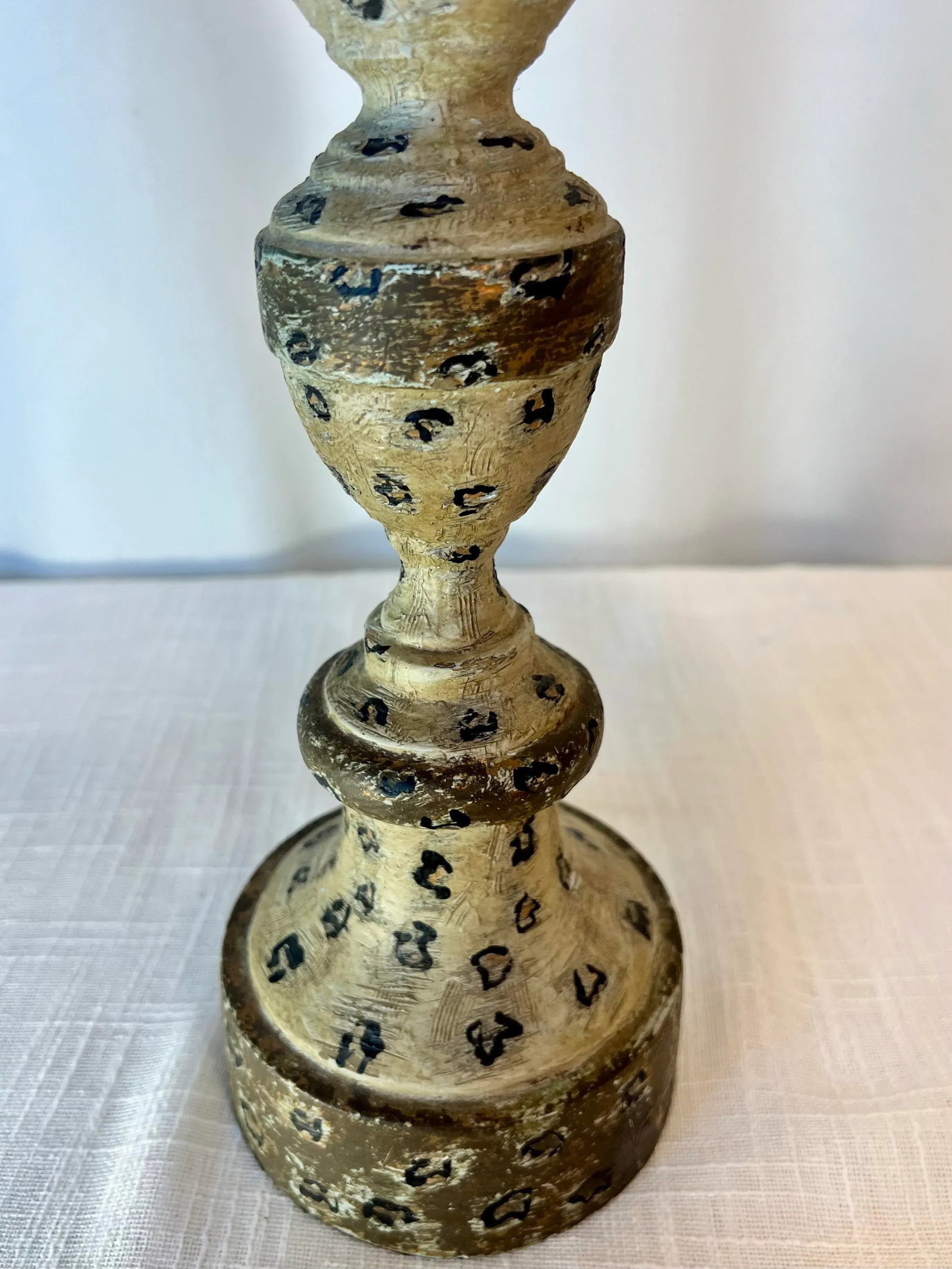 Vintage Aidan Gray Rue Sulpice Table Lamp With Pleated Silk Shade - 4