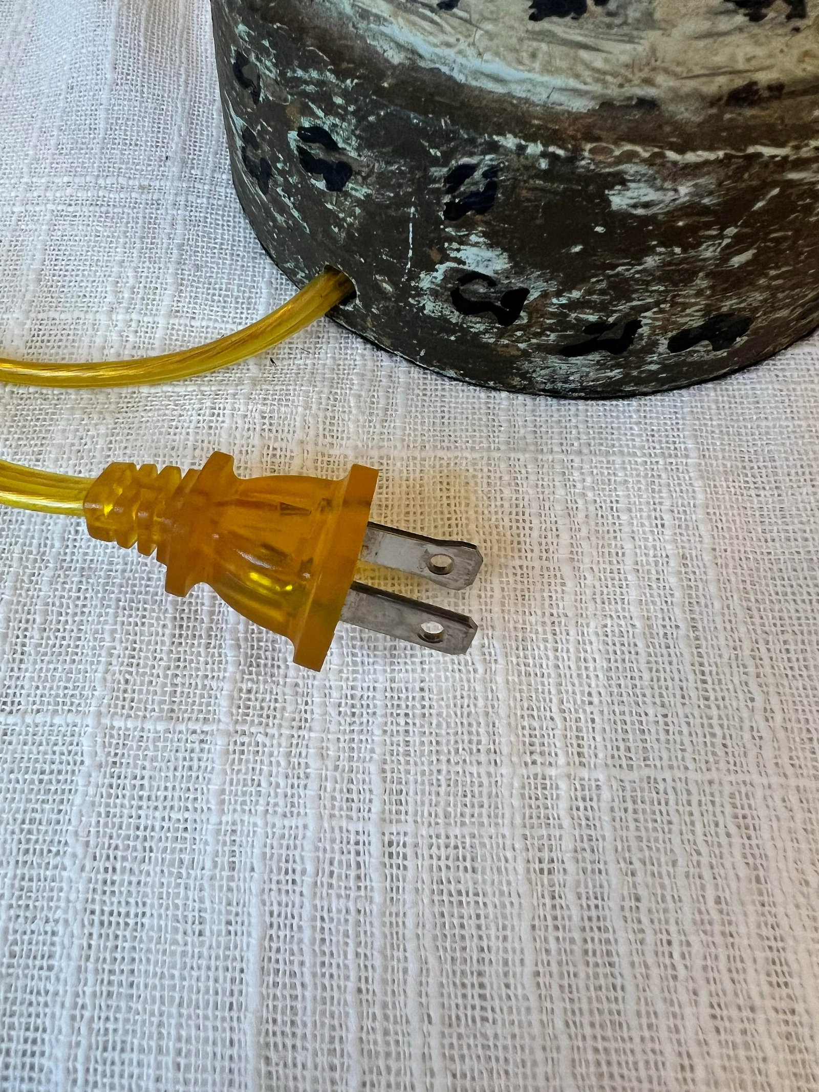 Vintage Aidan Gray Rue Sulpice Table Lamp With Pleated Silk Shade - 8