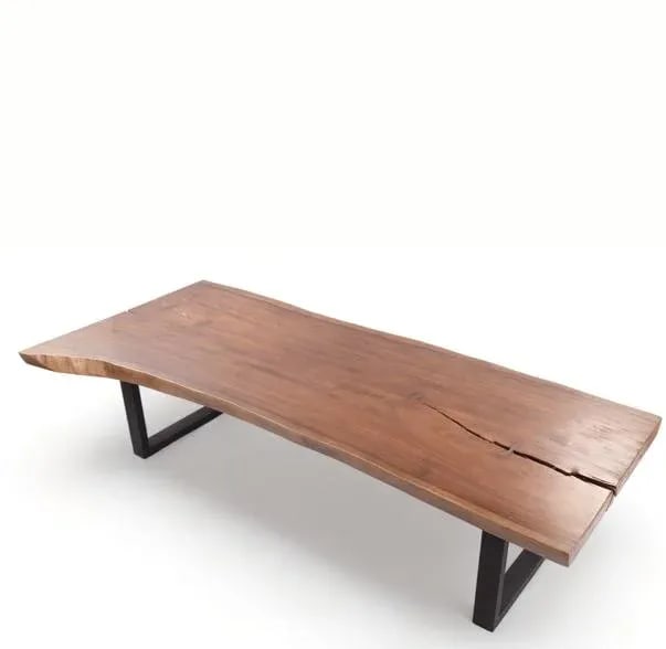 118" Inch Living Edge Desk or Dining Table 3 - 2