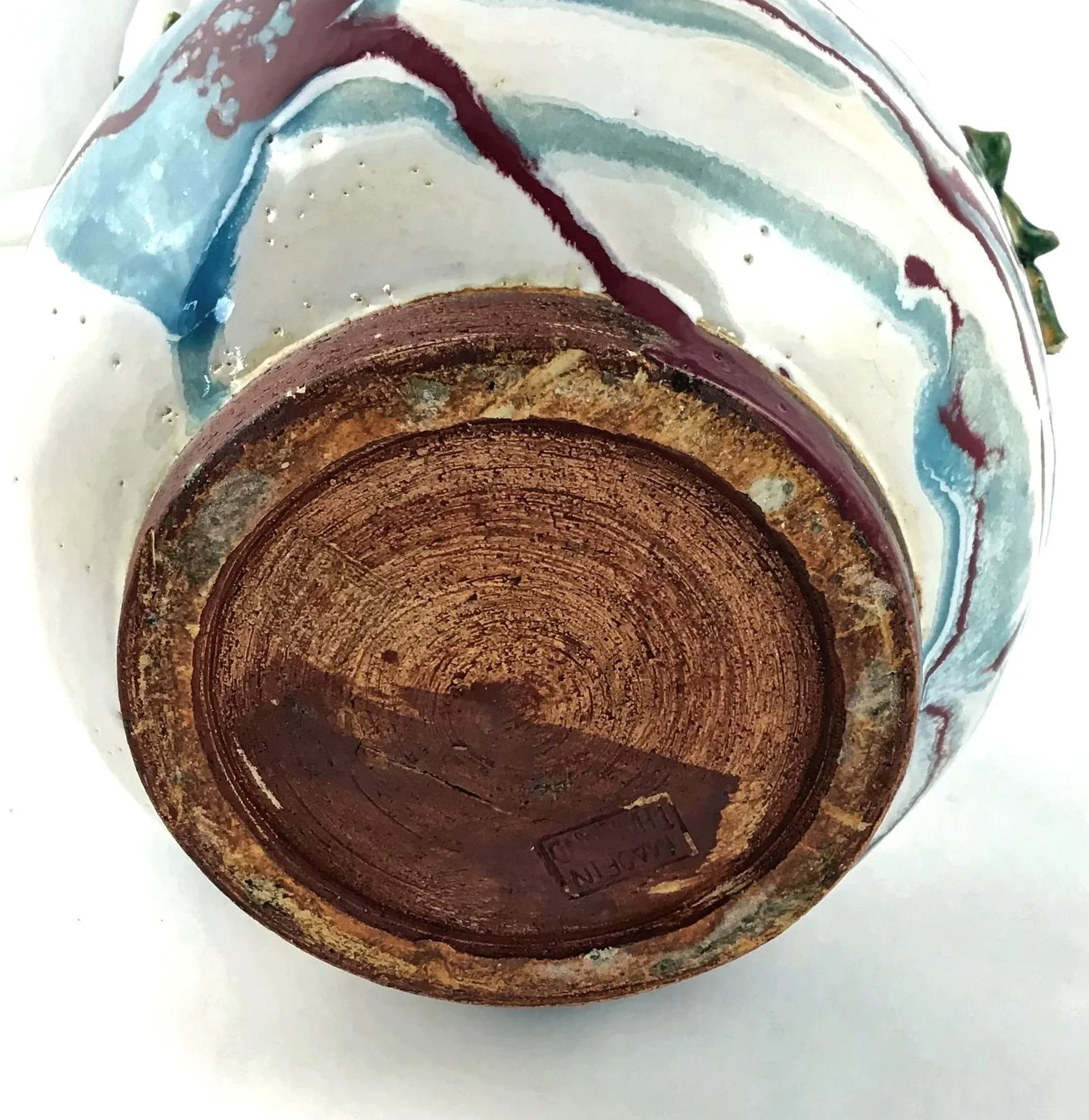 Artisanal Antique Thai Ceramic Teapot - 12