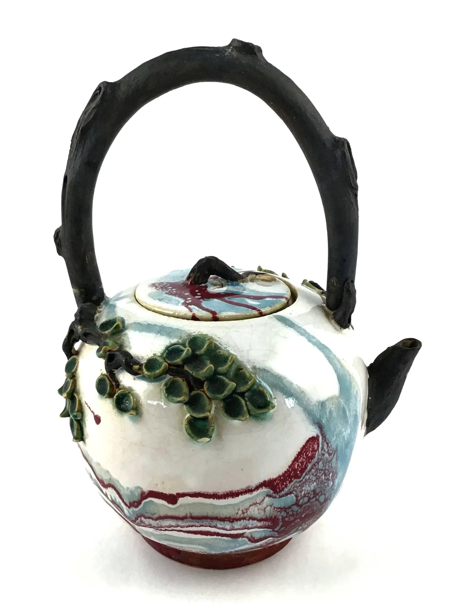 Artisanal Antique Thai Ceramic Teapot - 2