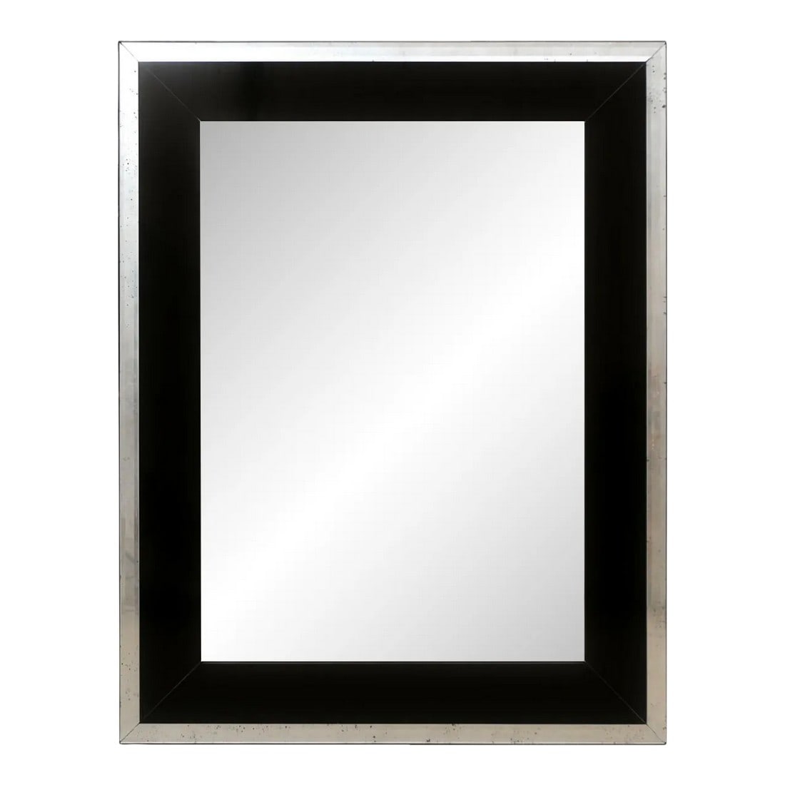 Sleek Black Artisan Mirror (1 of 10)