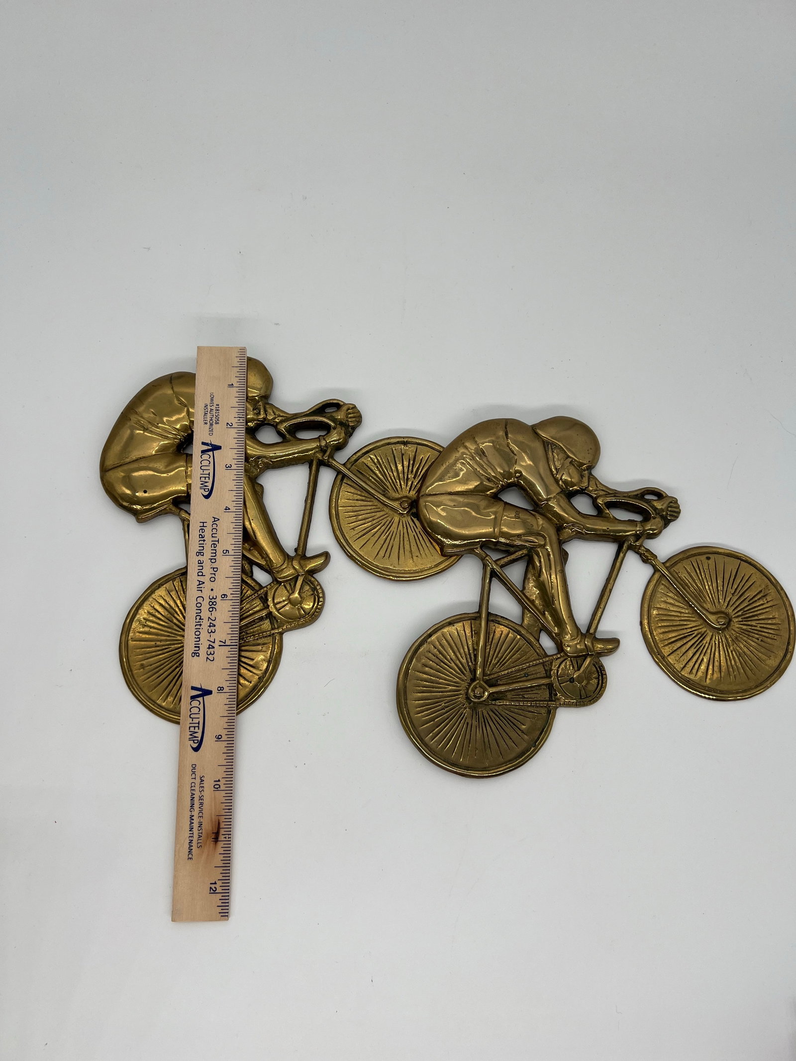 Mid Century Cycling Racers Wall Hanging Tour De France - 2