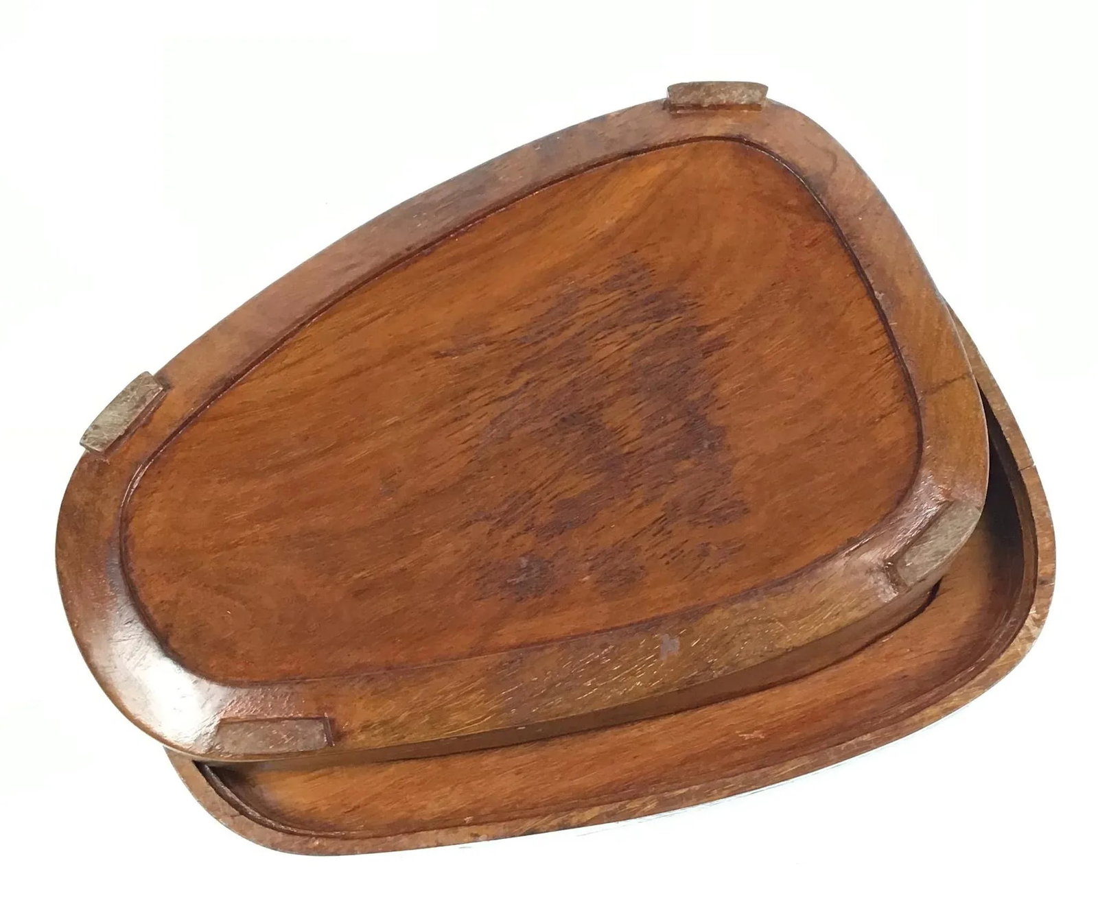 1920s Chinese Calligraphy Ink Stone With Wood Box - 10