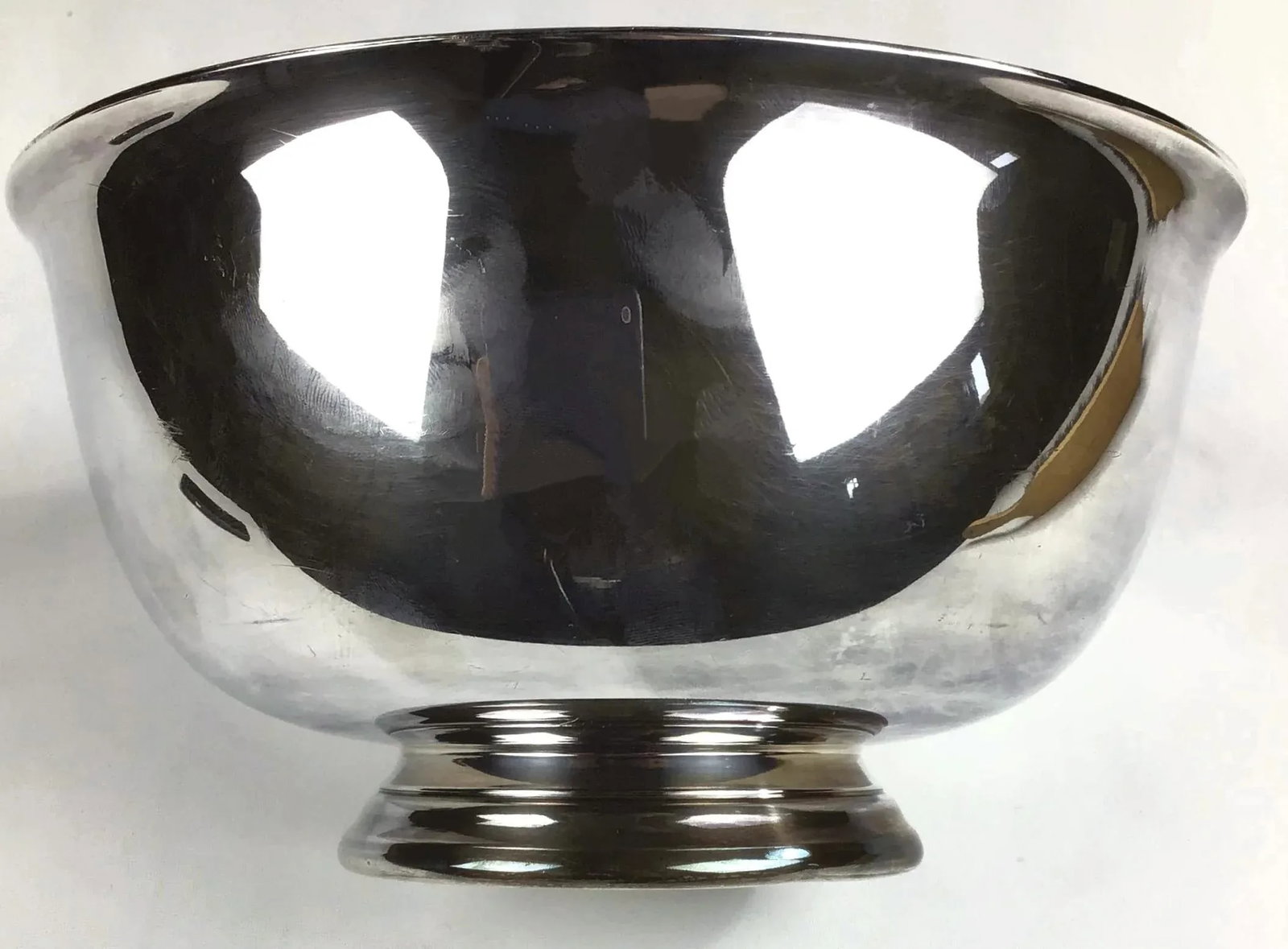1960s Large Silver Plate Reed & Barton Revere Bowl - 5