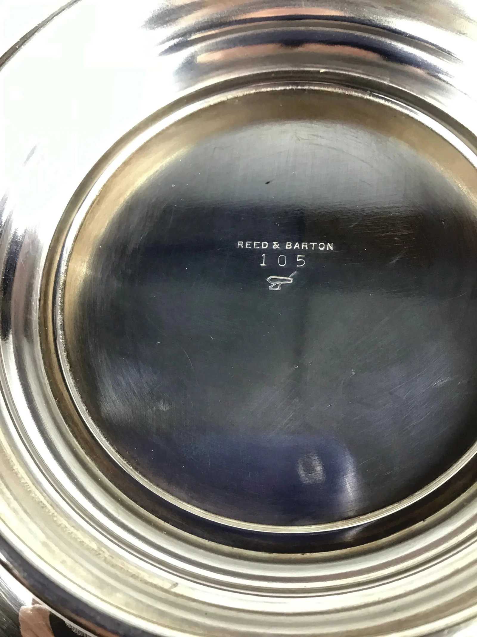 1960s Large Silver Plate Reed & Barton Revere Bowl - 8