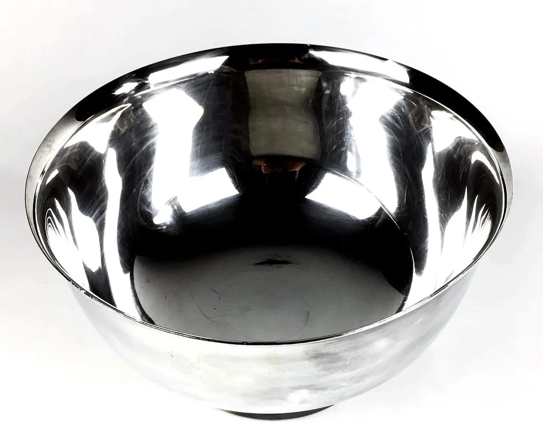1960s Large Silver Plate Reed & Barton Revere Bowl - 9