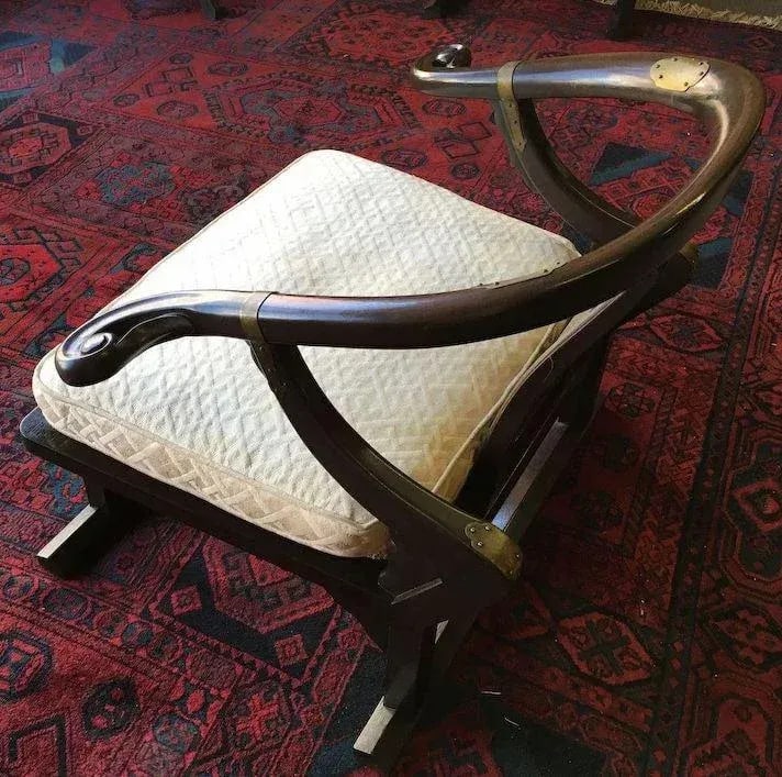 Baker Furniture Far East Collection Arm Chairs #2510 by Michael Taylor - a Pair - 5