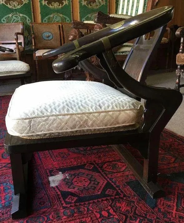 Baker Furniture Far East Collection Arm Chairs #2510 by Michael Taylor - a Pair - 6