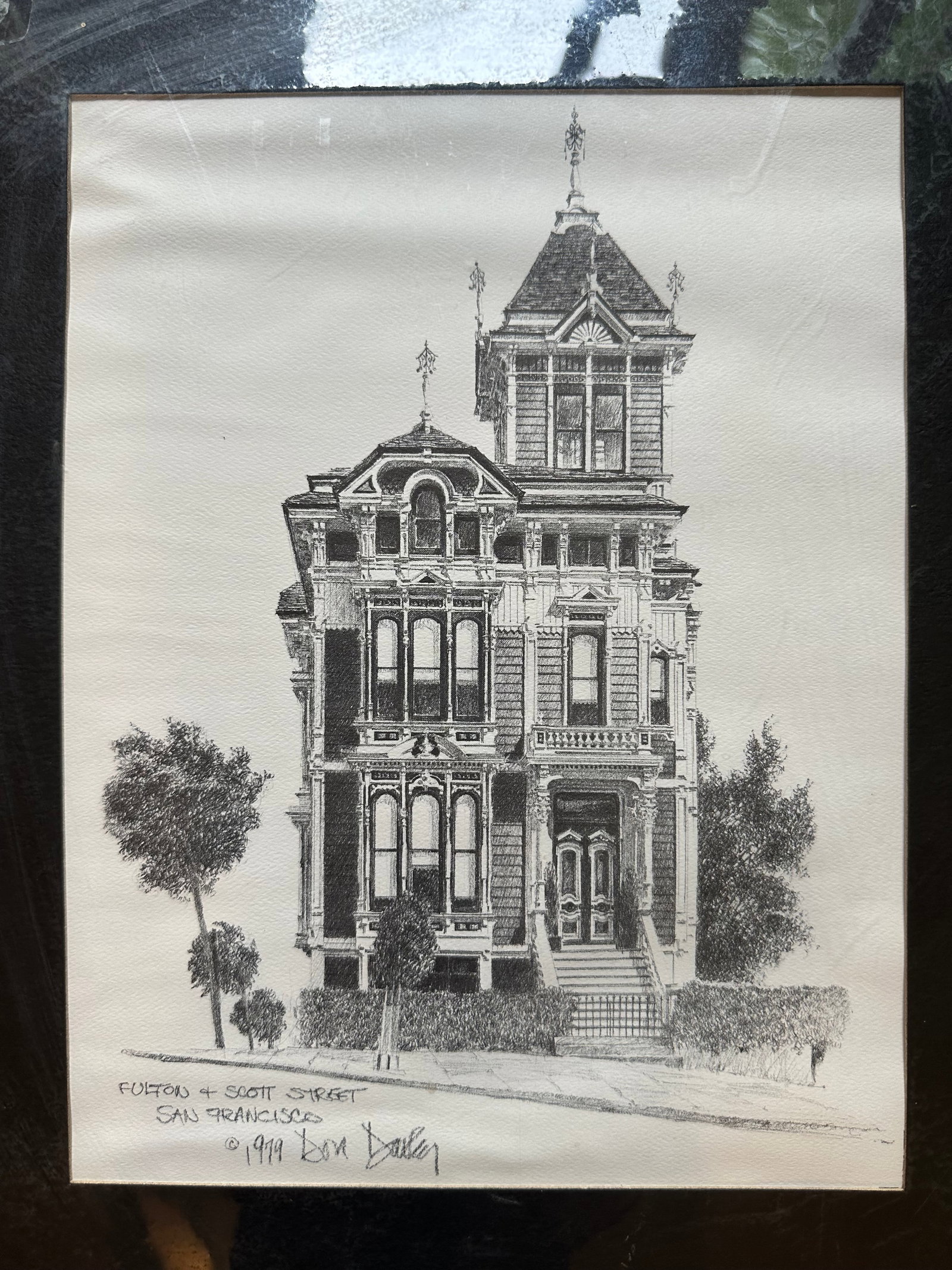 1979 Architectural San Francisco Lithograph Drawings by Don Davey-A Pair - 6