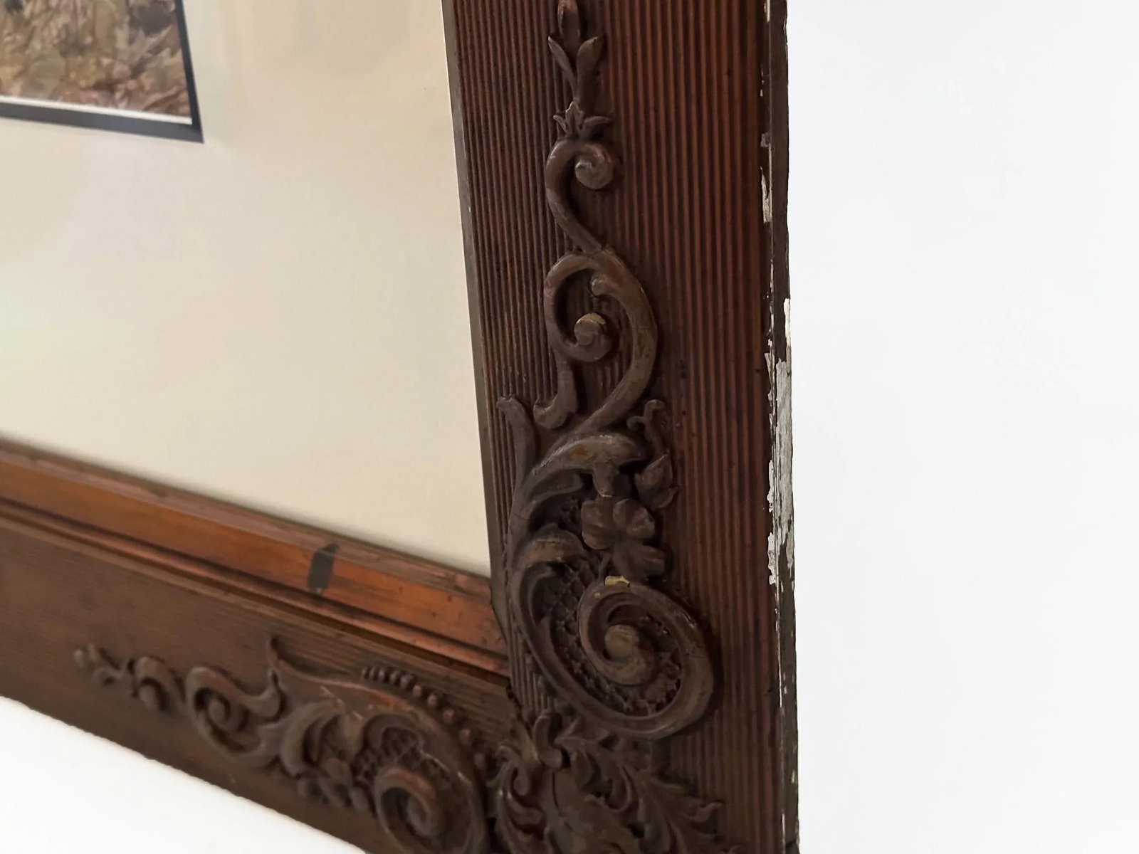 1800s Antique Longhorn Bull Painting Watercolor on Paper by Leopoldo Mariotti - 7