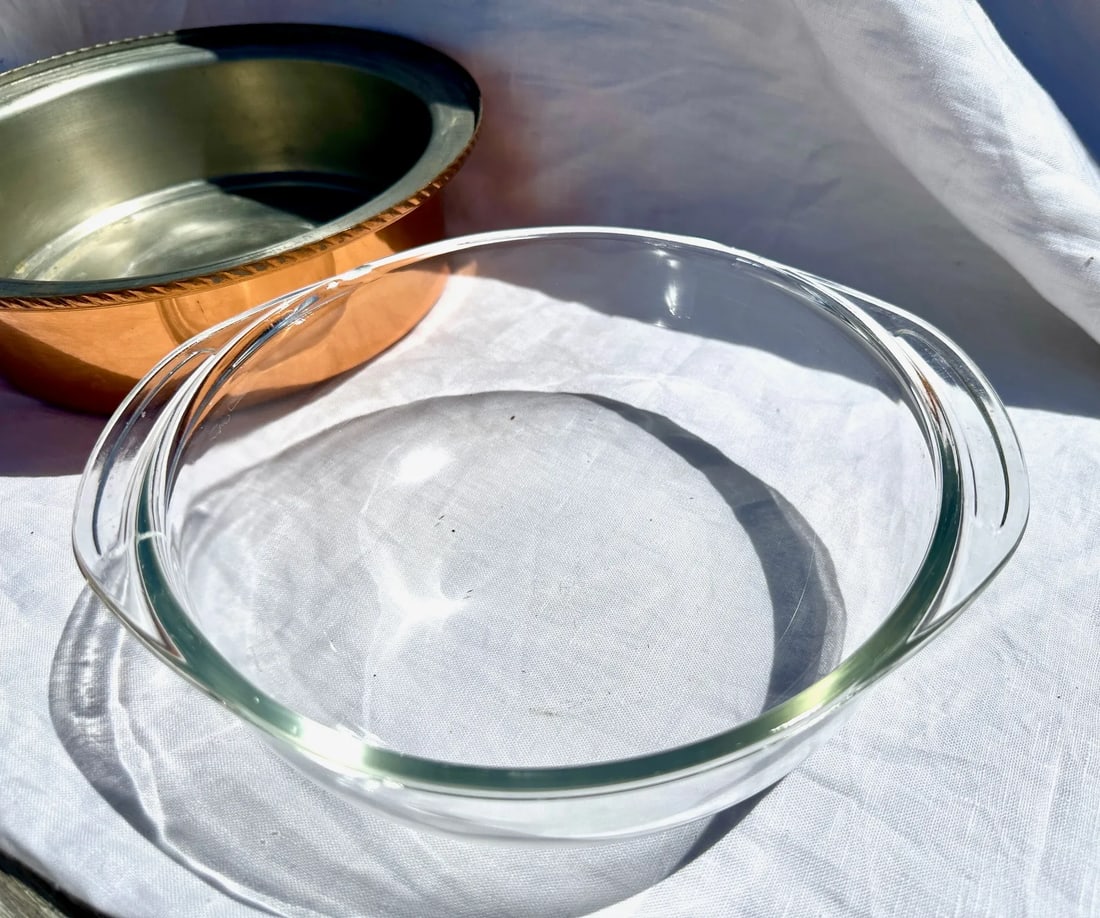 Vintage Buehner-Wanner Copper Chaffing Dish W/Insert-A Set - 3