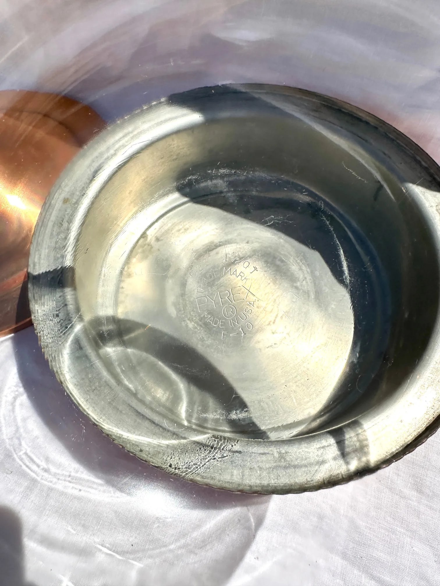 Vintage Buehner-Wanner Copper Chaffing Dish W/Insert-A Set - 6