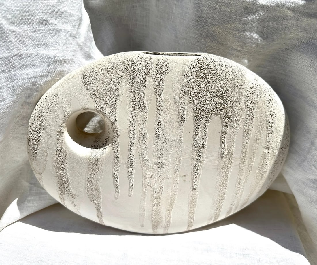 Vintage Textured Vase - 2