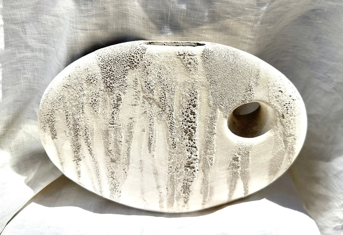 Vintage Textured Vase - 4