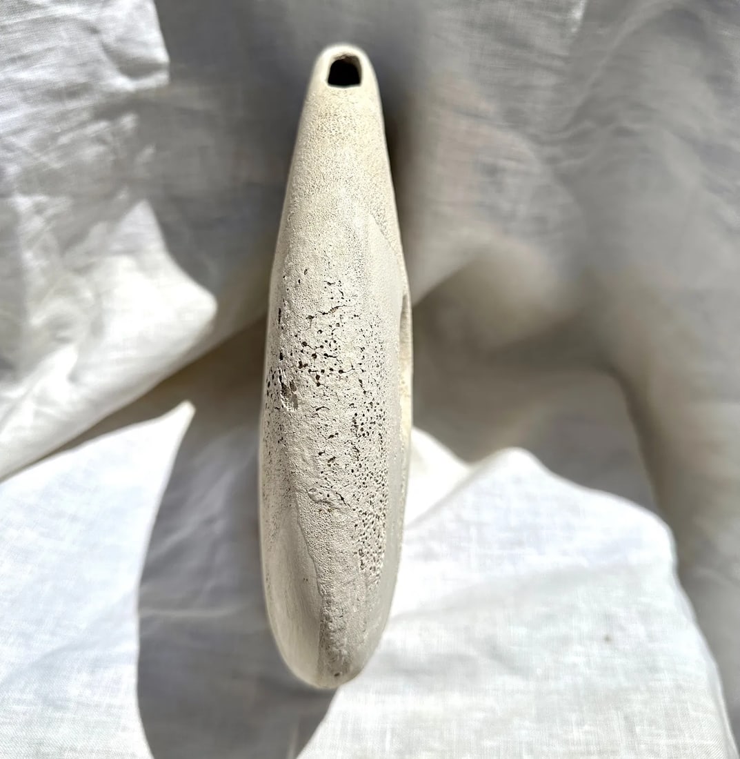 Vintage Textured Vase - 5